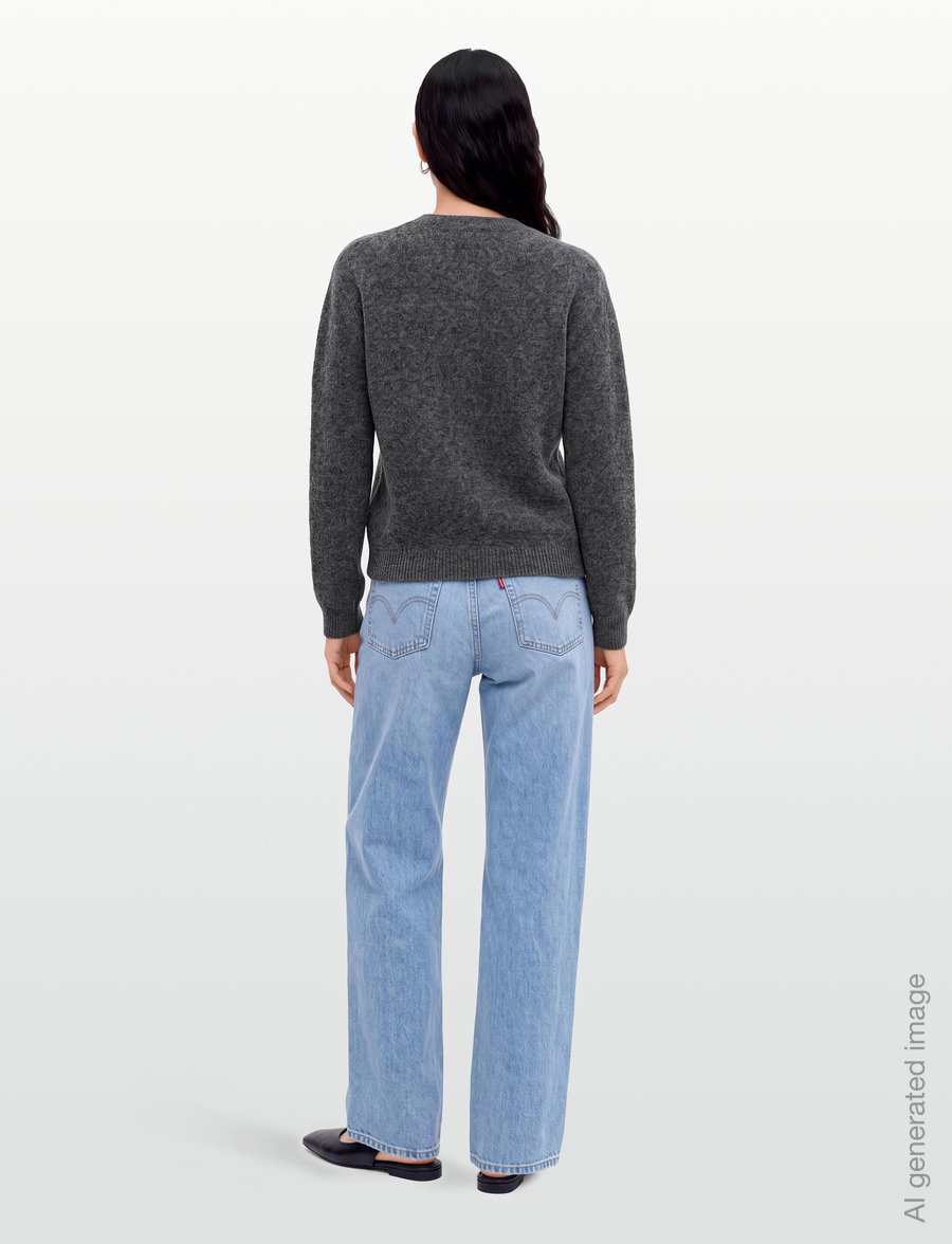A.P.C. - Marion - cardigans - heathered anthracite - 4