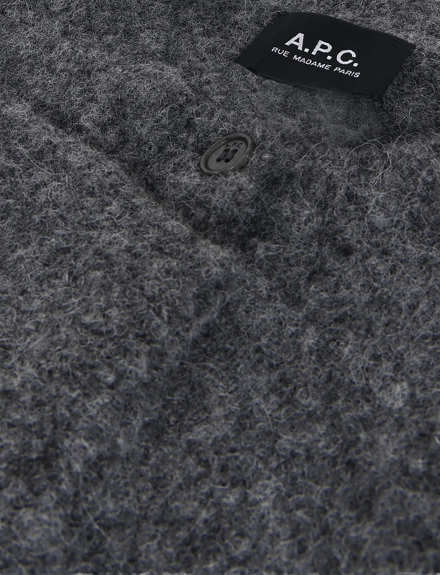 A.P.C. - Marion - koftor - heathered anthracite - 2