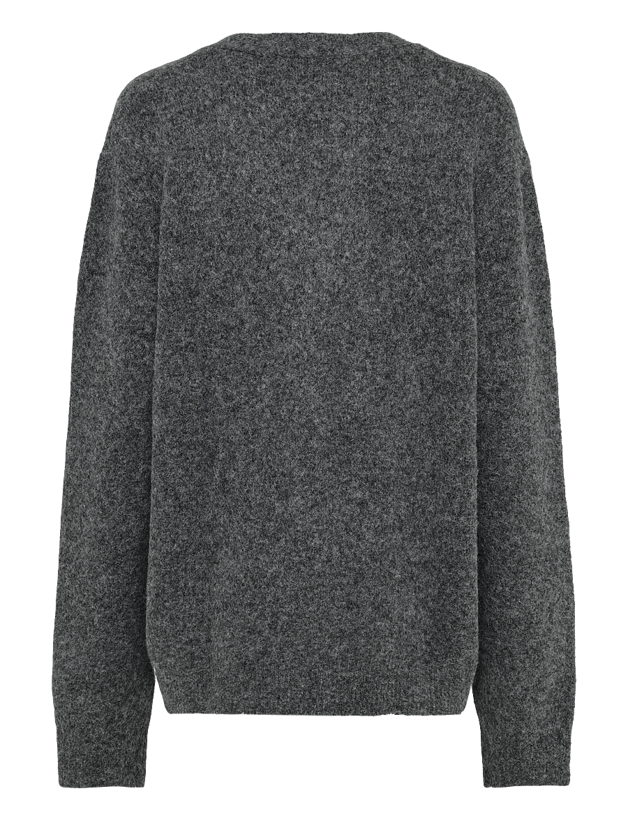 A.P.C. - cardigan pierre - koftor - heathered anthracite - 1