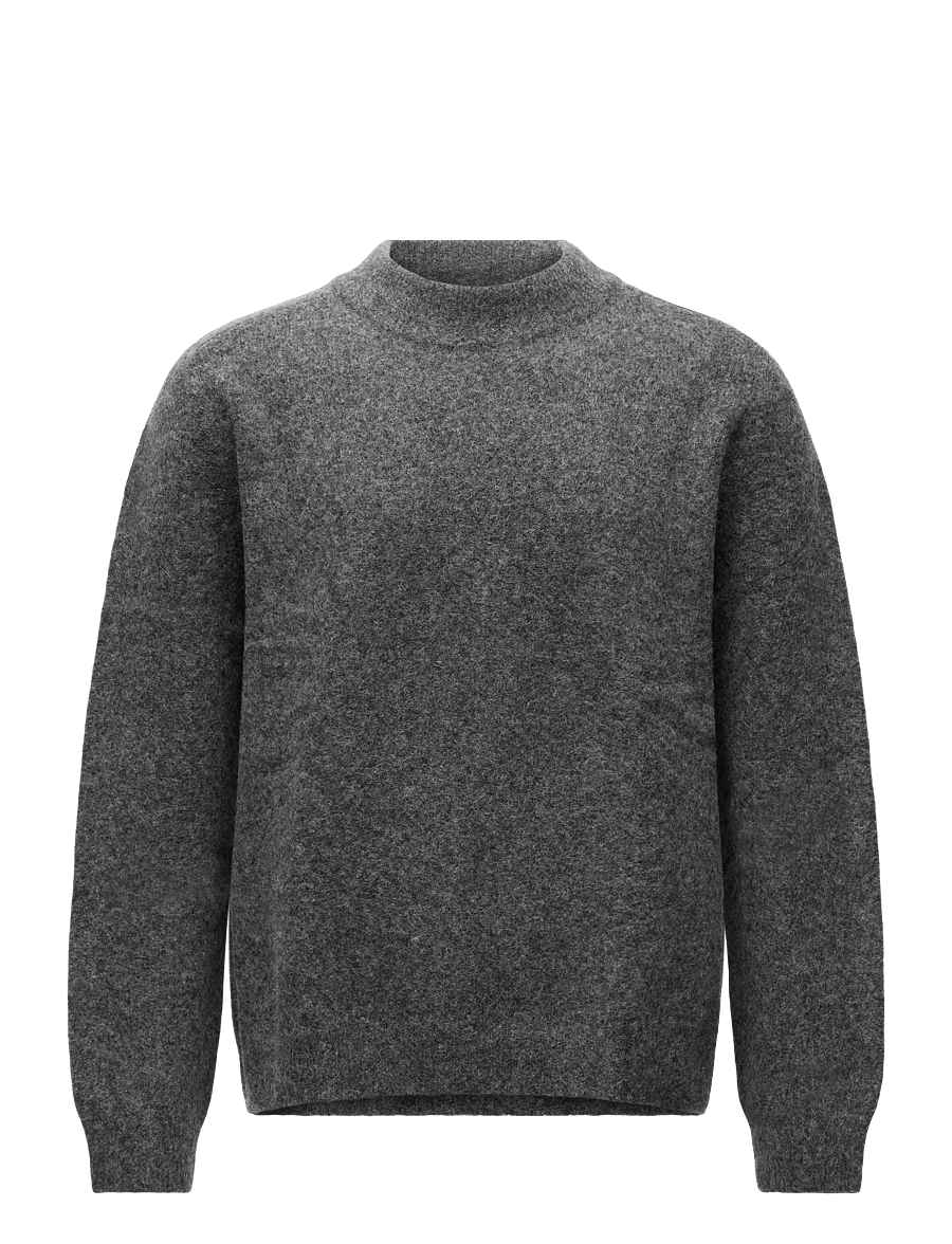 A.P.C. - pull dylan - turtlenecks - heathered anthracite - 0