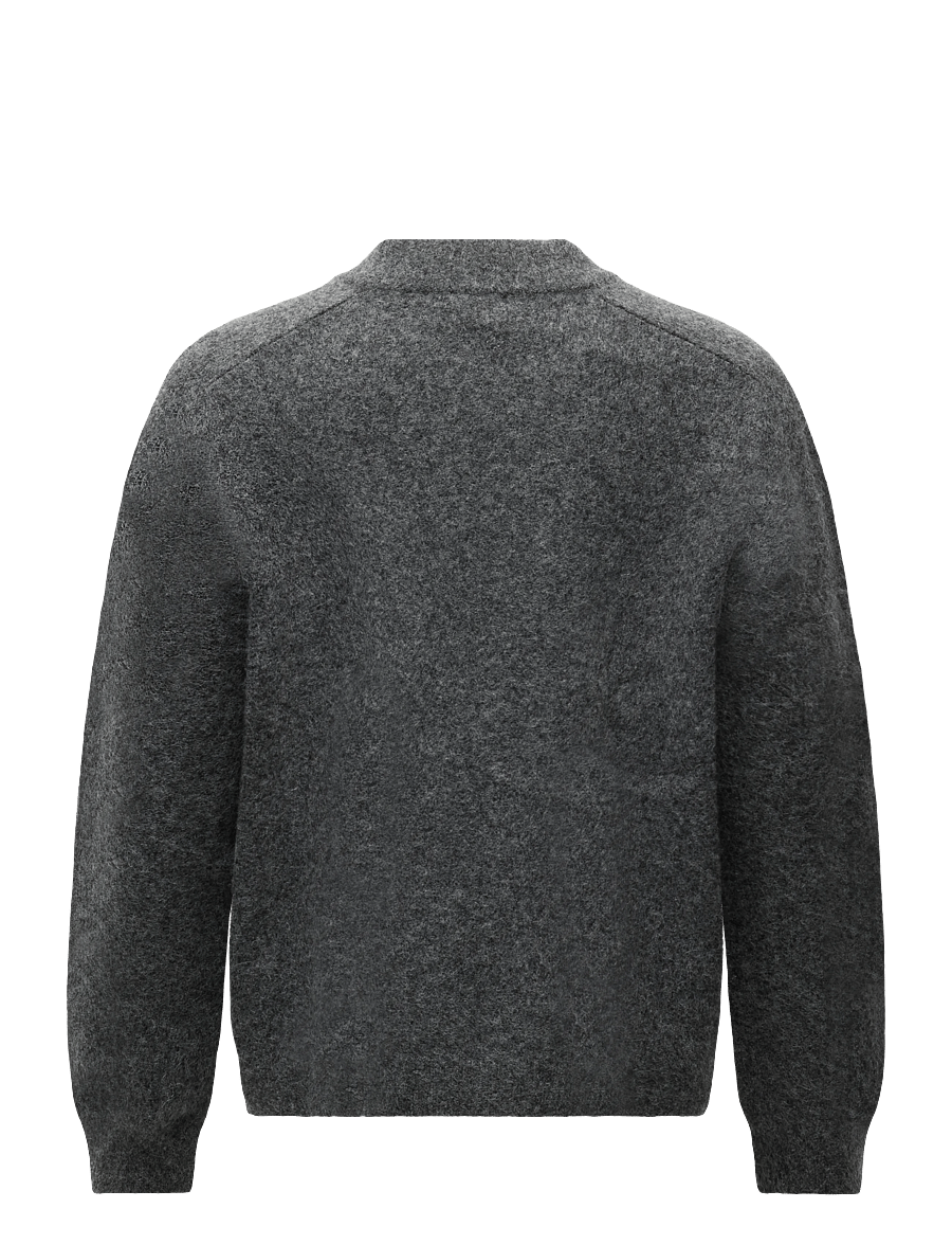 A.P.C. - pull dylan - turtlenecks - heathered anthracite - 1