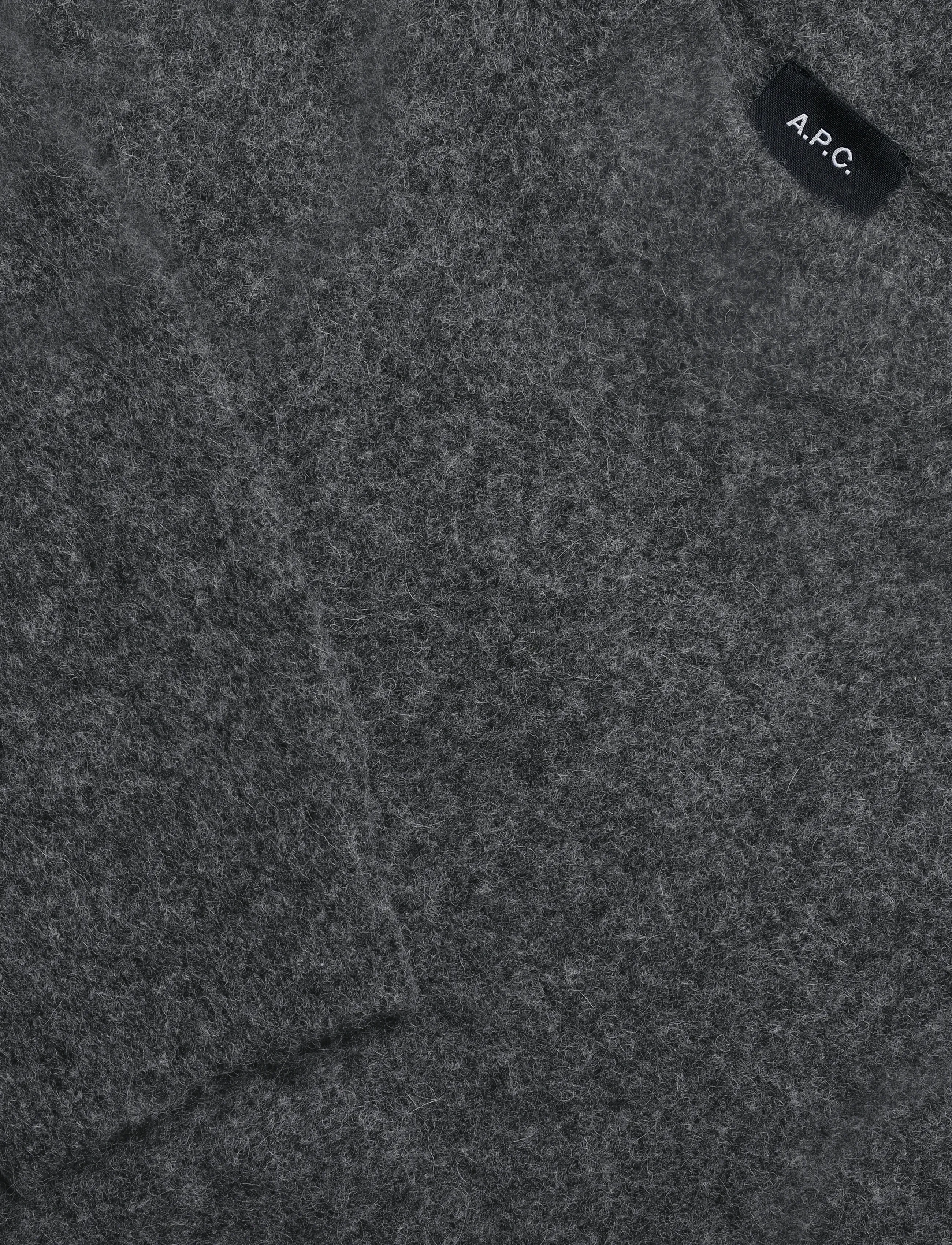 A.P.C. - pull dylan - heathered anthracite - 2