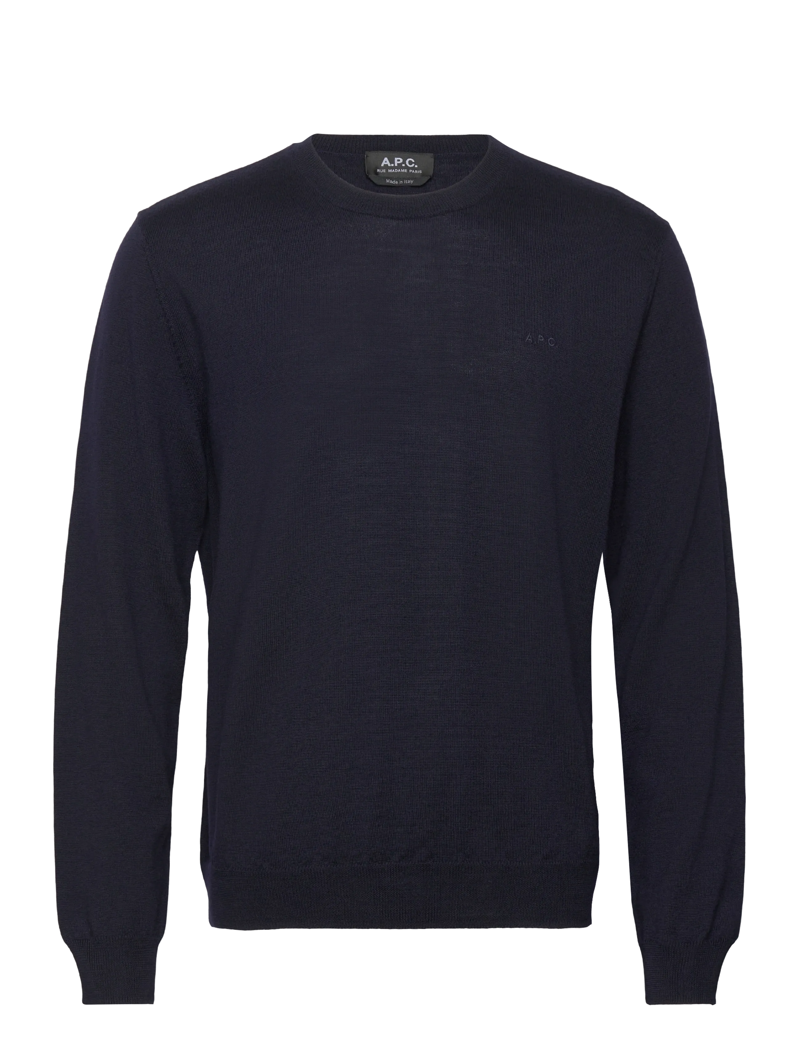 A.P.C. Pullover Matt logo - Riided - DARK NAVY / navy