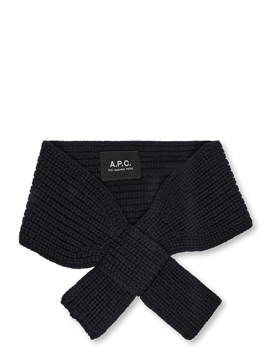 A.P.C. - echarpe luna - halstørklæder - dark navy - 0