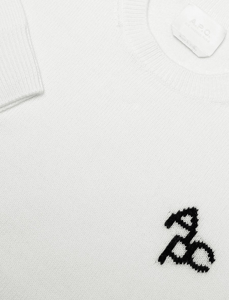 A.P.C. - Sonia - stickade tröjor - ecru - 2
