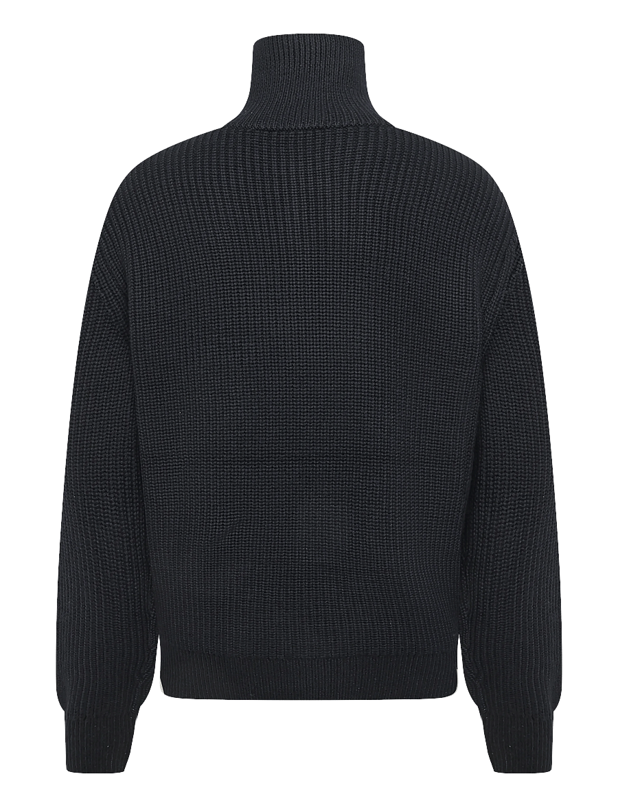 A.P.C. - pull camionneur daniel - half zip-tröjor - dark navy - 1