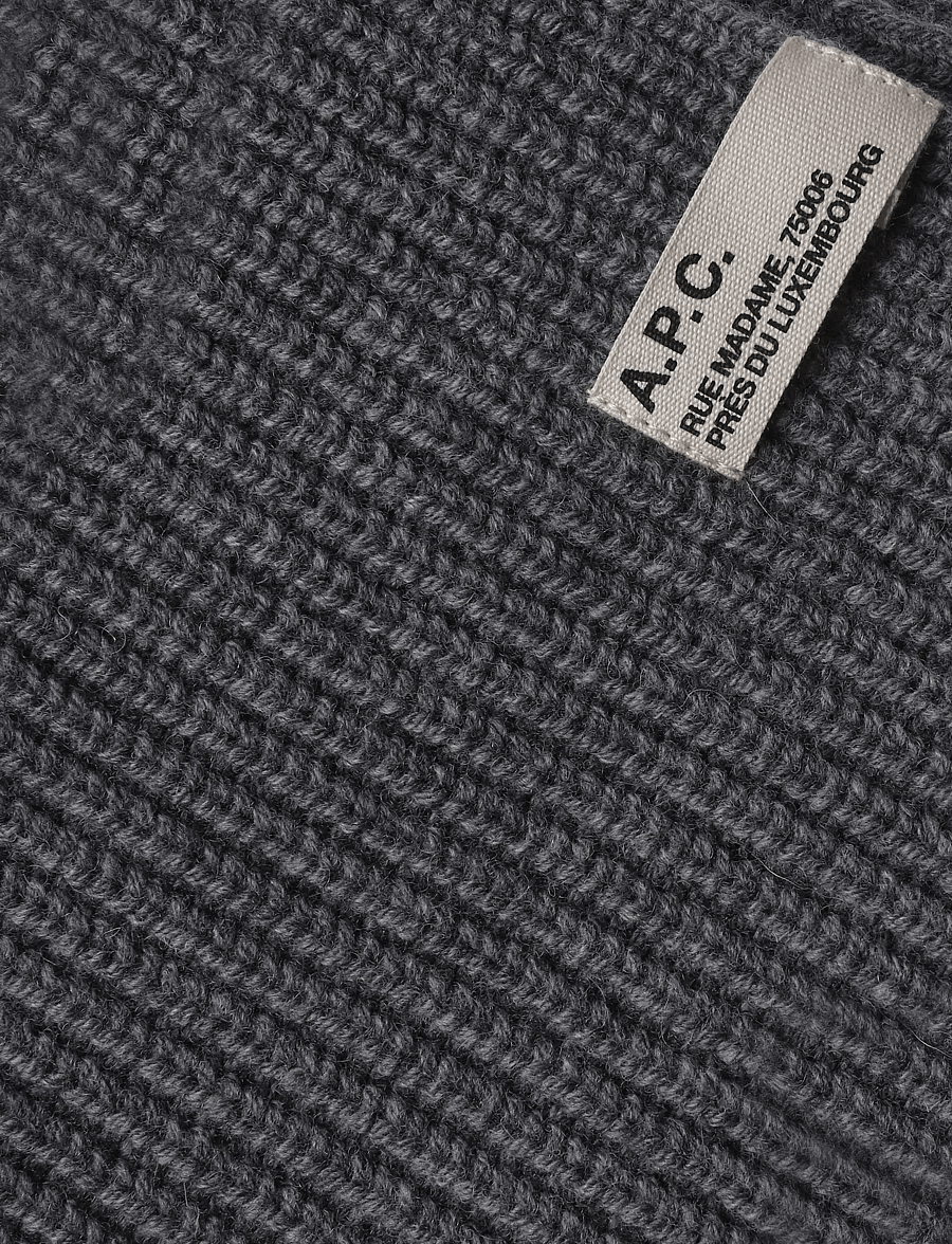 A.P.C. - echarpe sasha - halsdukar - anthracite - 2