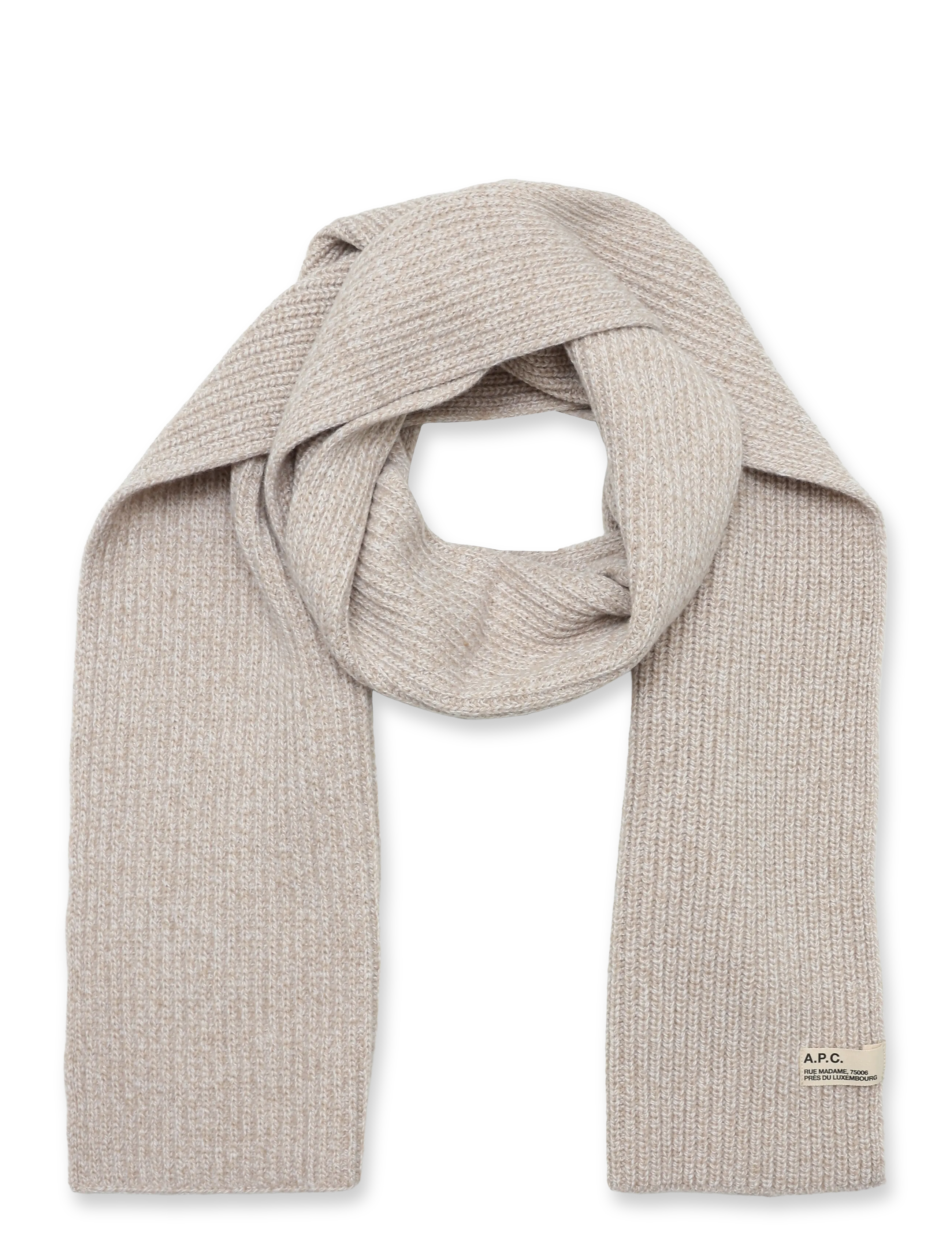 A.P.C. echarpe sasha - Accessories - HEATHERED BEIGE / beige