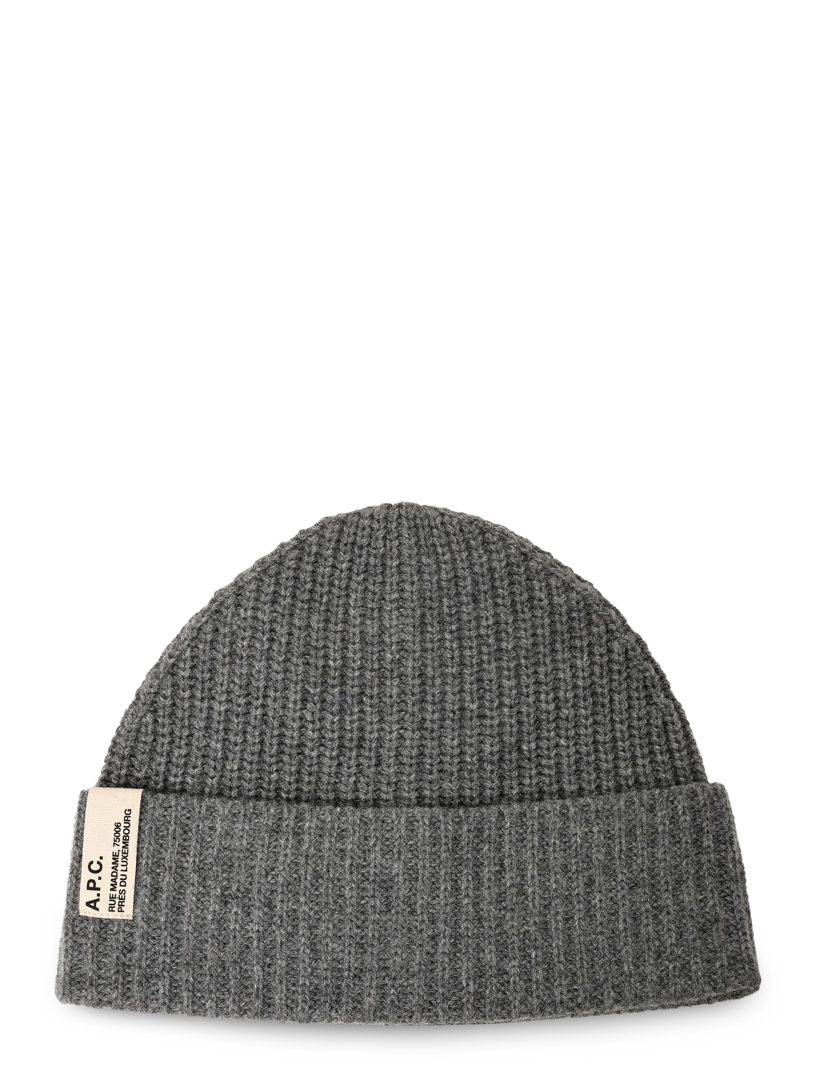 A.P.C. - bonnet noa - beanies - anthracite - 1