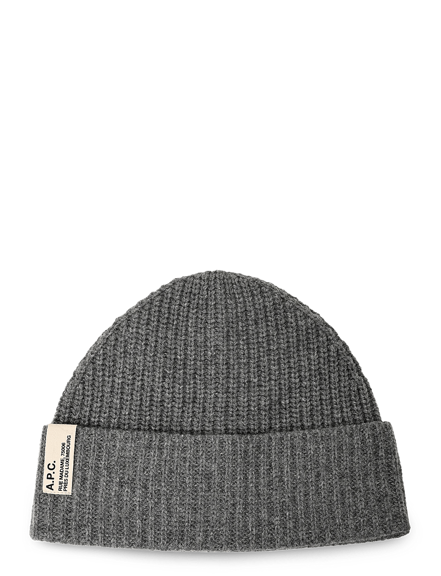 A.P.C. - bonnet noa - beanies - anthracite - 1