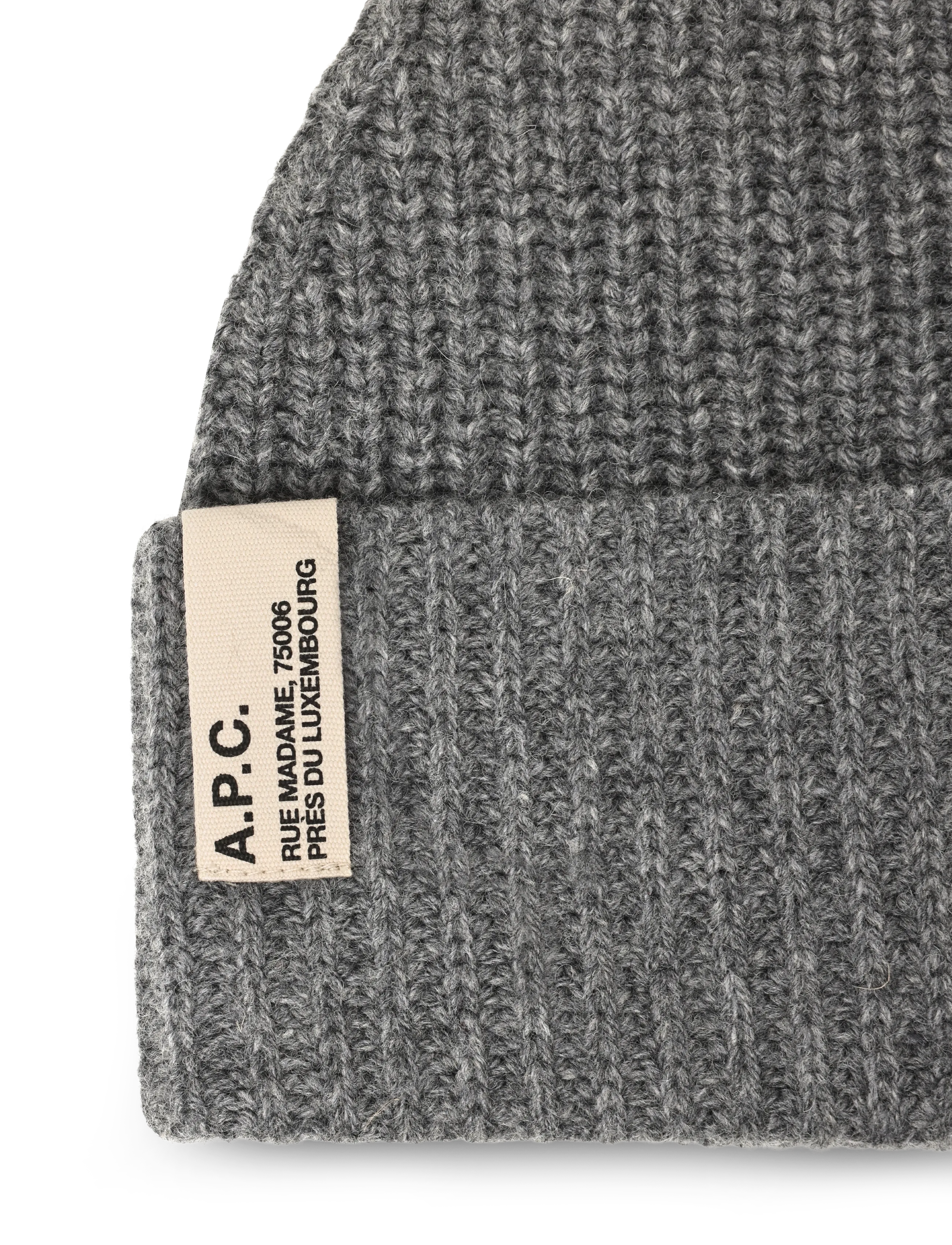 A.P.C. - bonnet noa - beanies - anthracite - 2