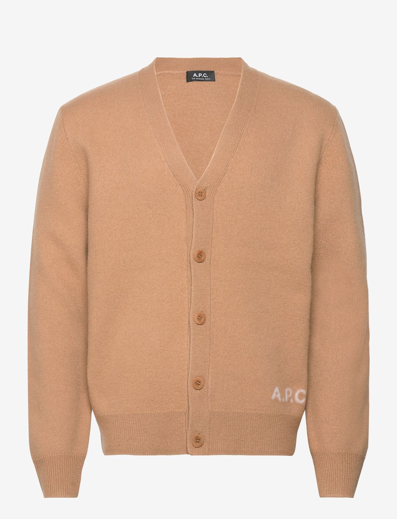 A.P.C. - Cardigan Kenny - kardiganid - camel - 0