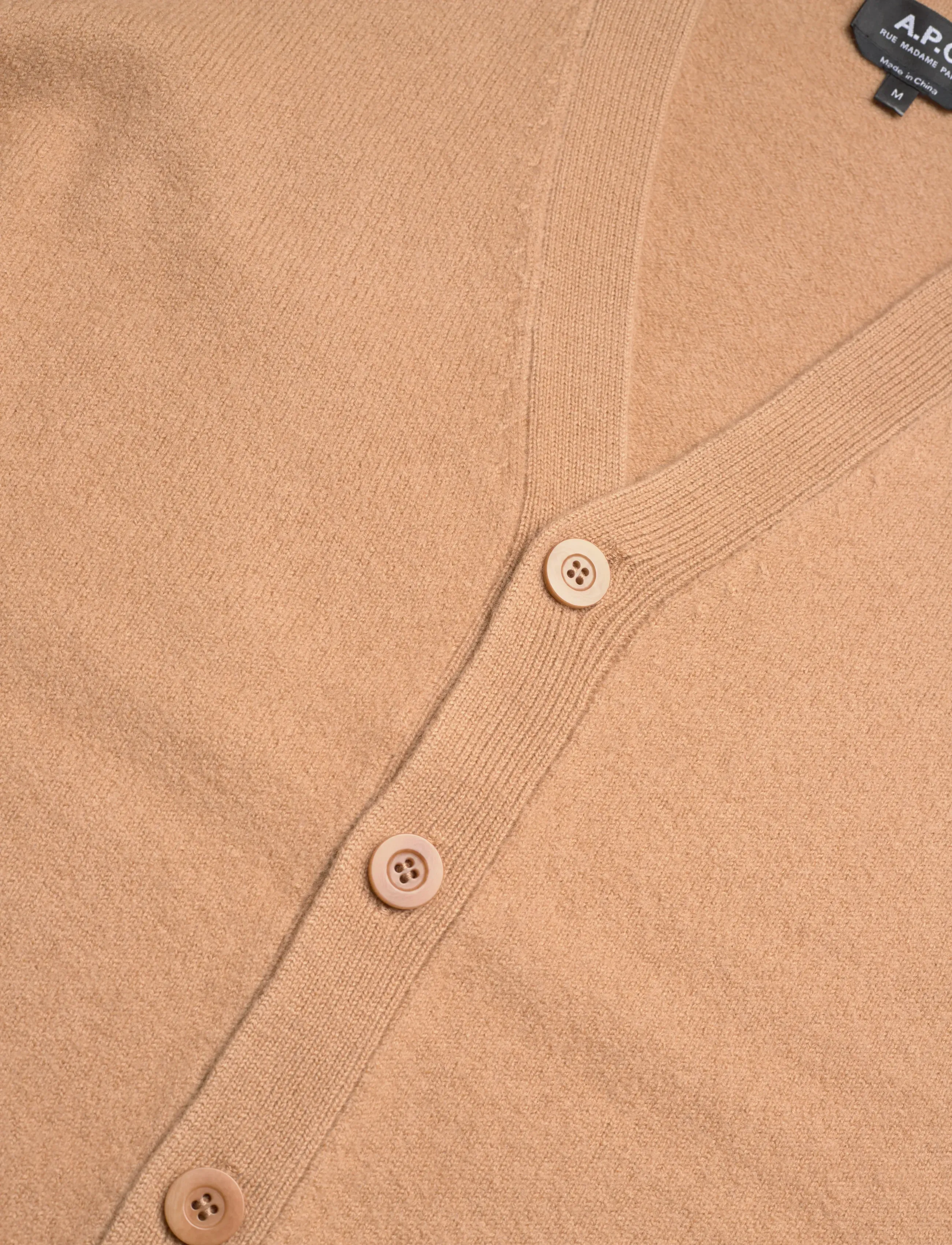 A.P.C. - Cardigan Kenny - kudumid - camel - 2