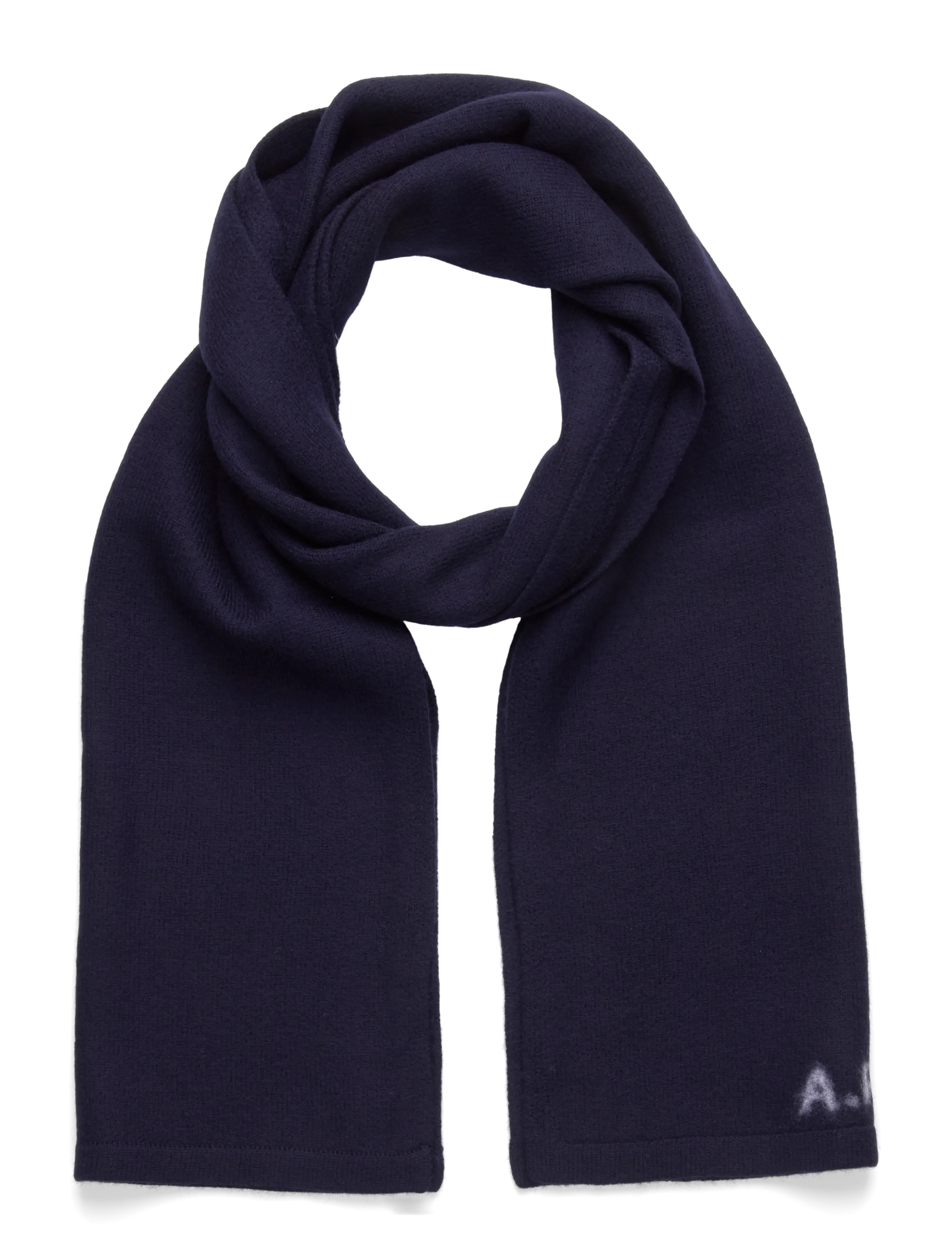 A.P.C. Scarf William, One Size, Navy, Tørklæder > Vintertørklæder, Dame
