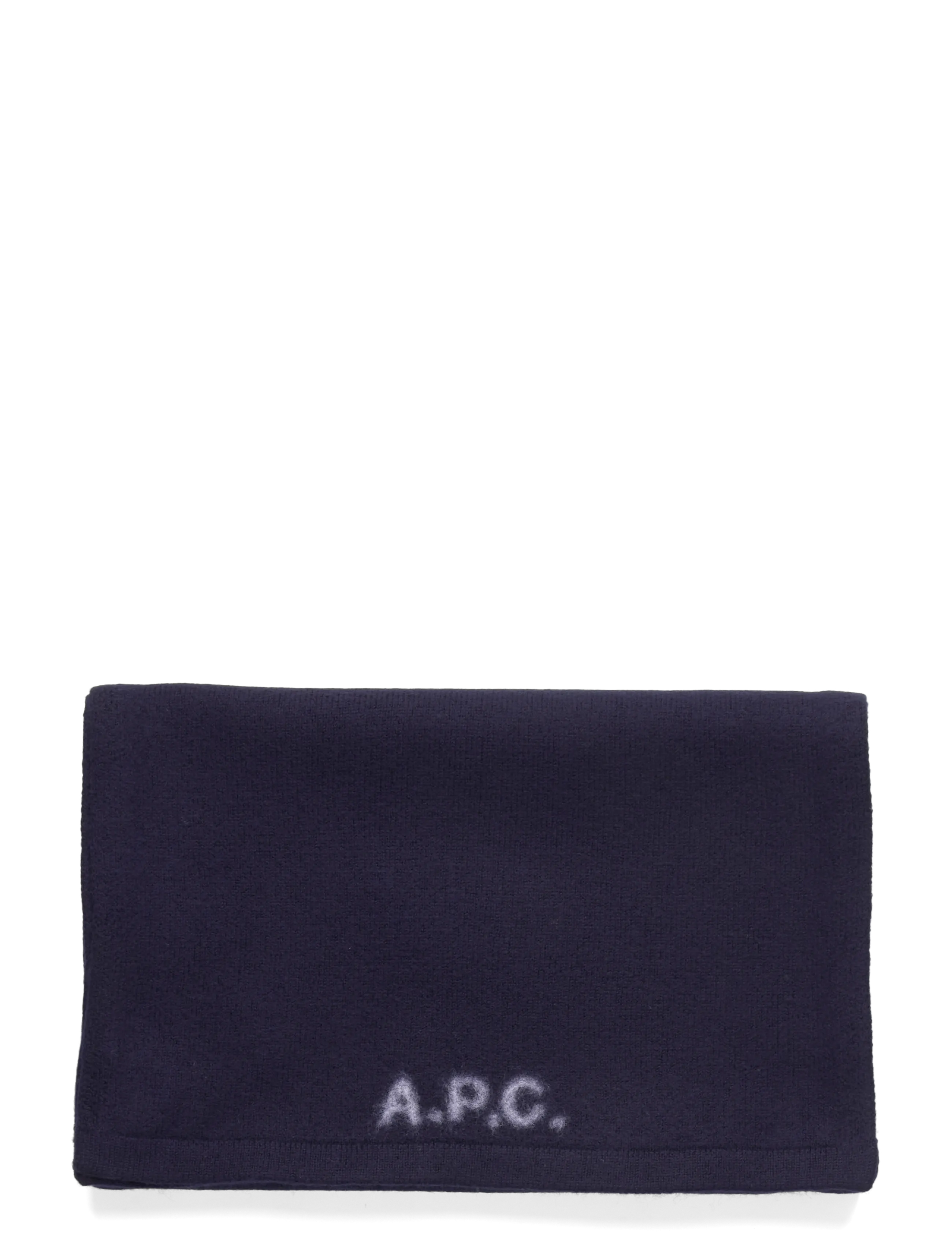 A.P.C. - scarf william - alltags-style - dark navy - 1
