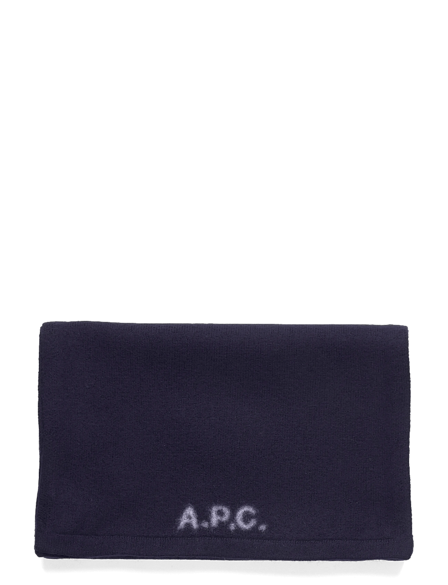 A.P.C. - scarf william - hverdags stil - dark navy - 1