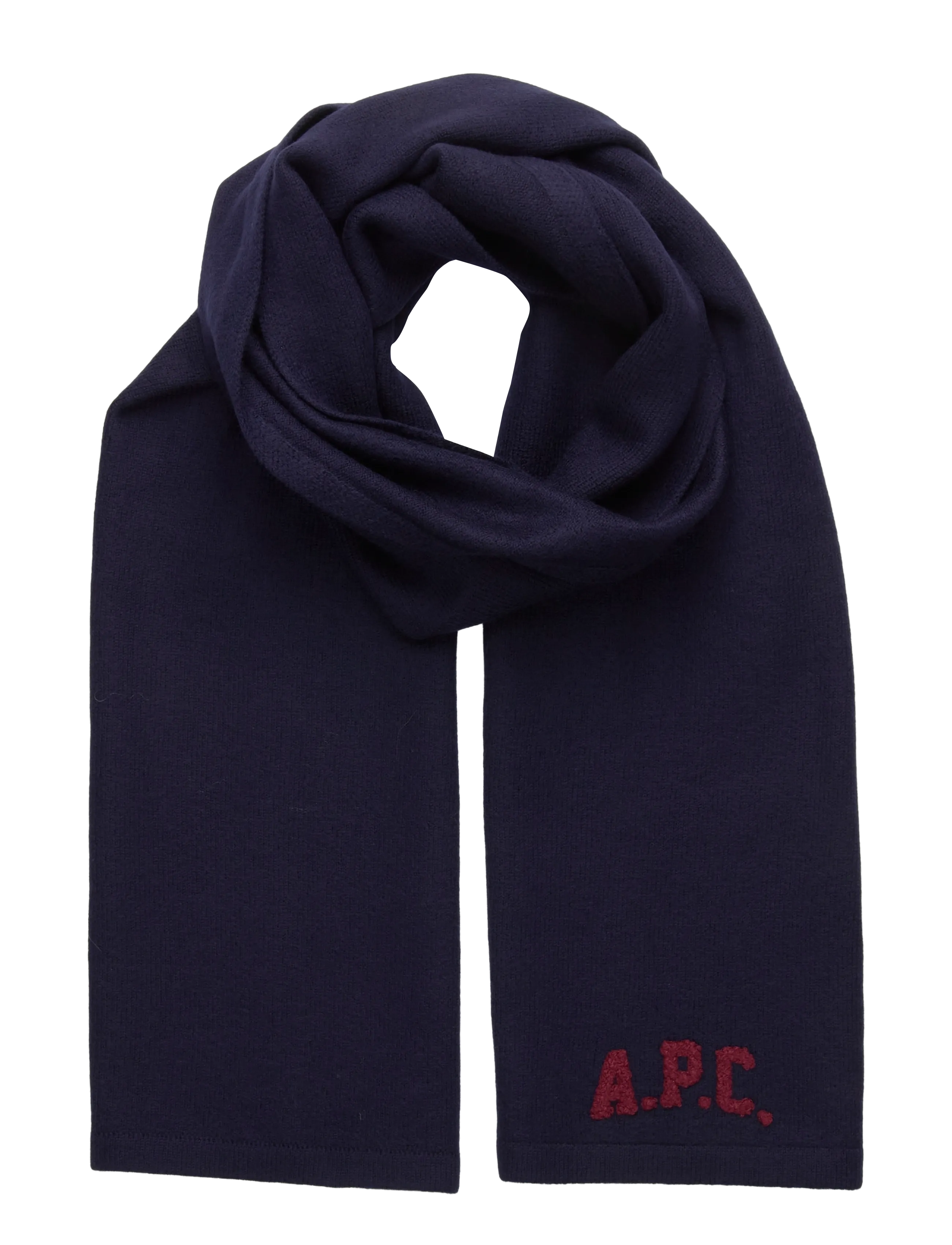 A.P.C. Scarf Jesse, One Size, Navy, Tørklæder > Vintertørklæder, Dame