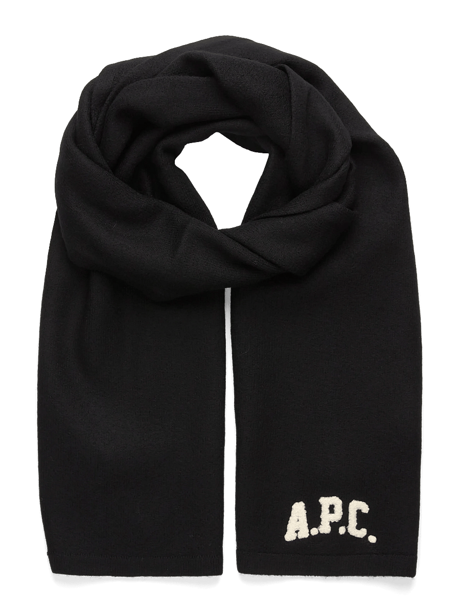 A.P.C. - scarf jesse - modetrends - noir - 0
