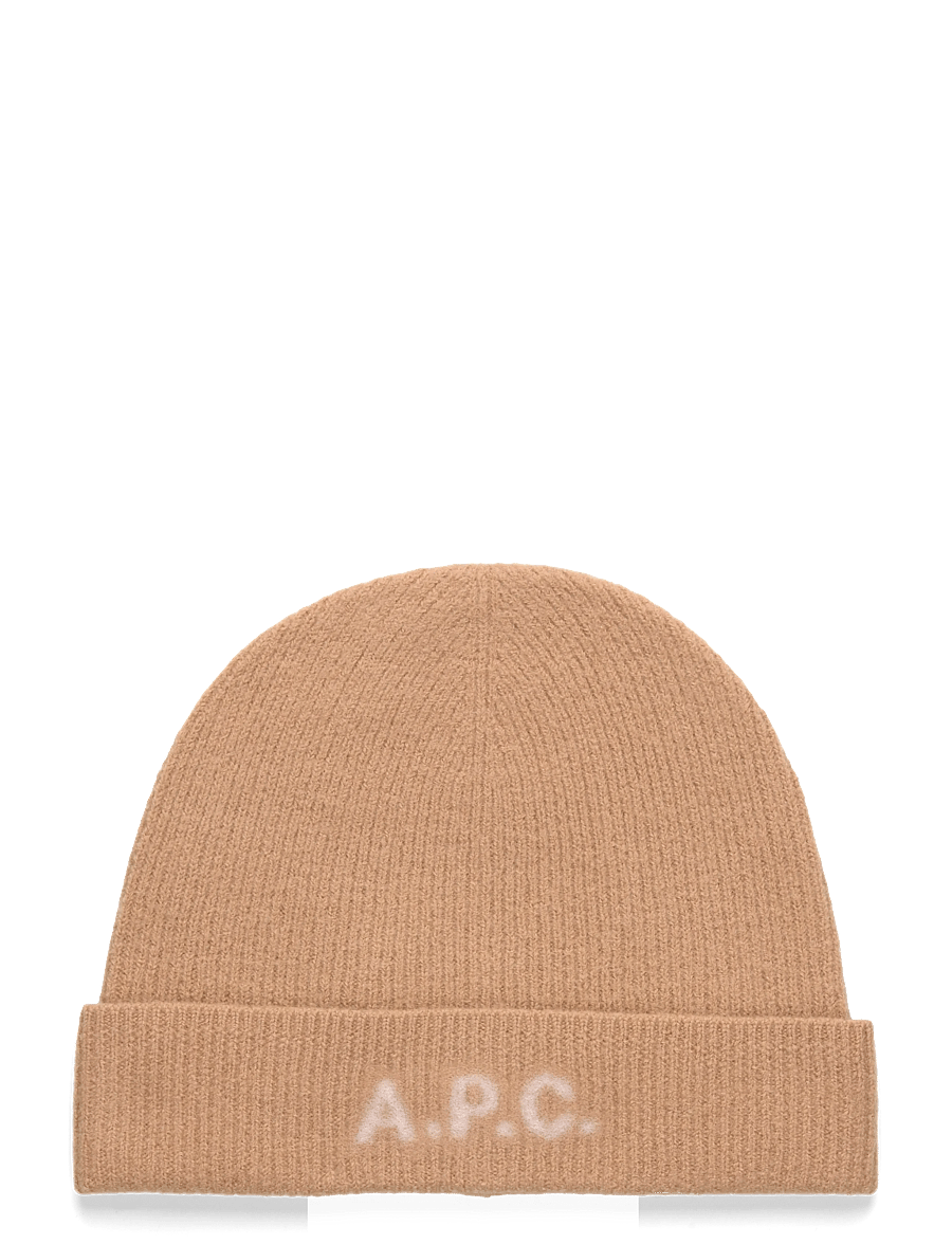 A.P.C. - bonnet harry - mützen & caps - camel - 0
