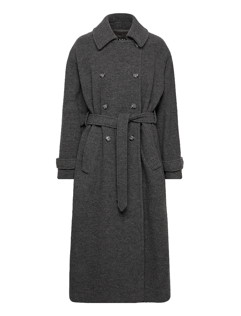 A.P.C. - Lea Coat - vihmamantlid - gris chine - 0