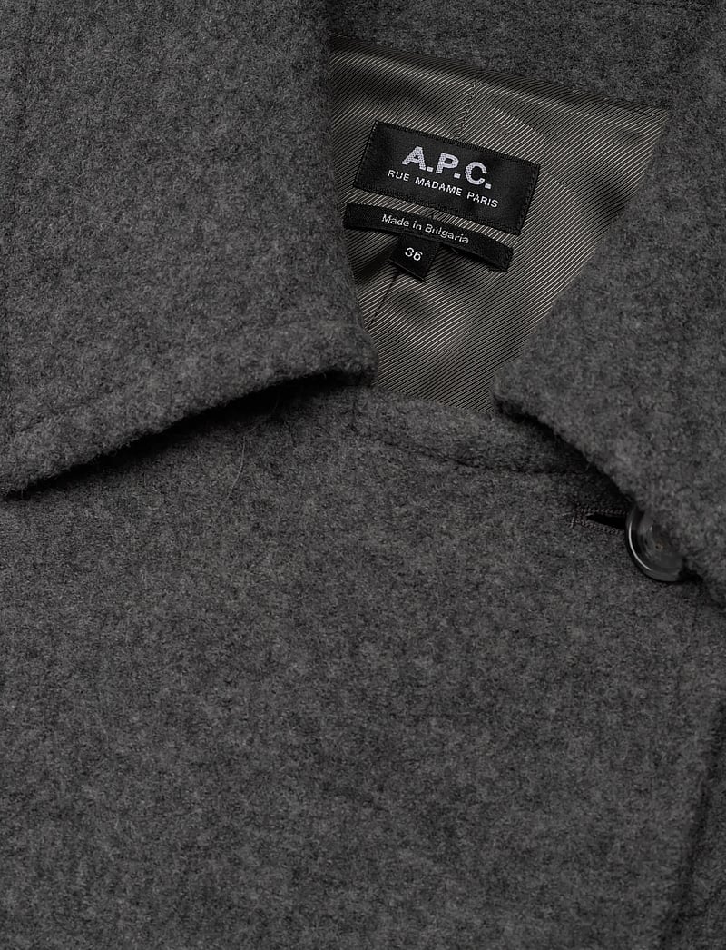 A.P.C. - Lea Coat - vihmamantlid - gris chine - 2