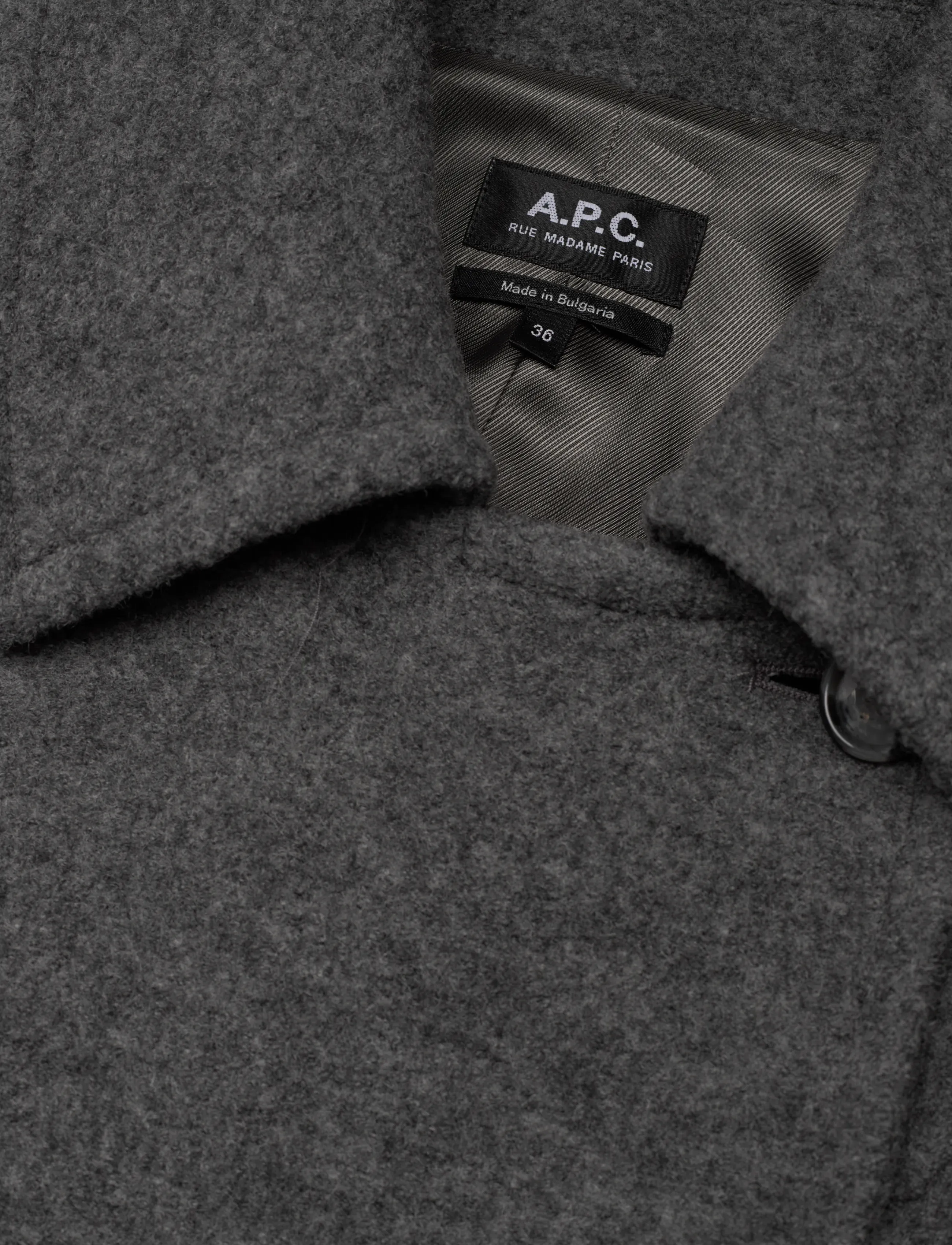 A.P.C. - Lea Coat - gris chine - 2