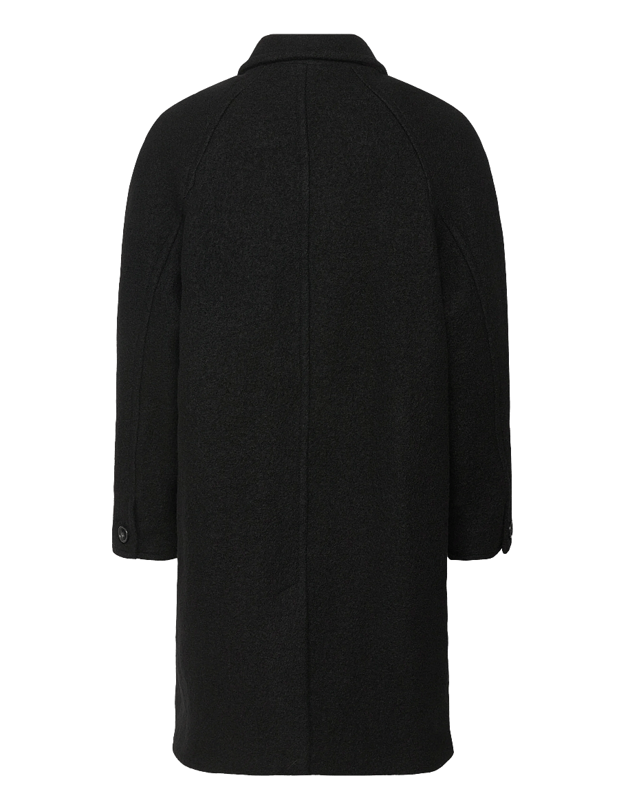 A.P.C. - Coat Gaston - wollmäntel - noir - 1