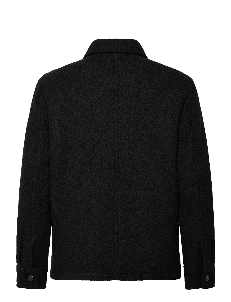 A.P.C. - Emile Logo Vest - jacken - noir - 1