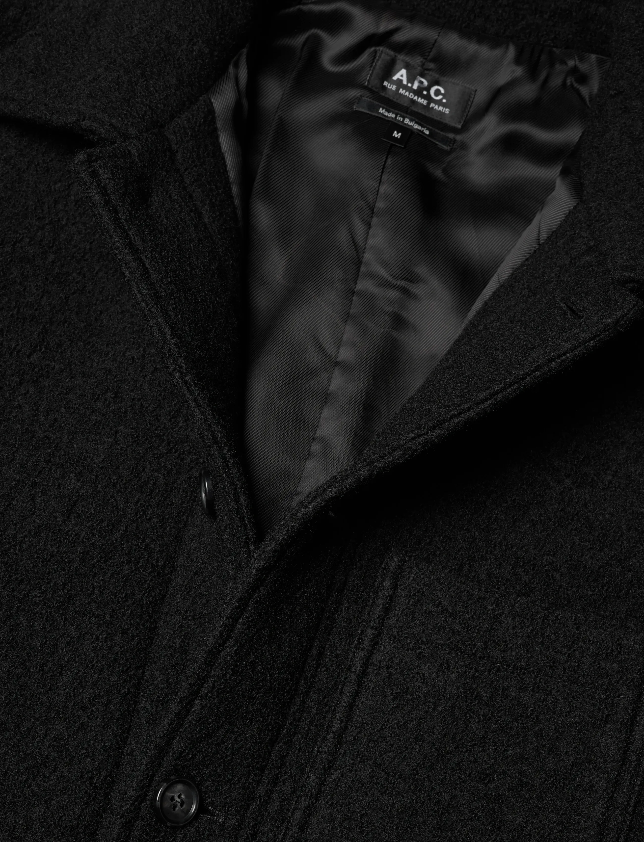 A.P.C. - Emile Logo Vest - striukės ir švarkeliai - noir - 2