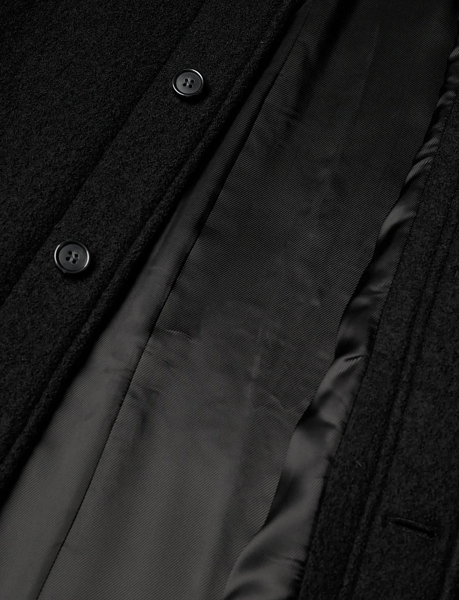 A.P.C. - Emile Logo Vest - jacken - noir - 4