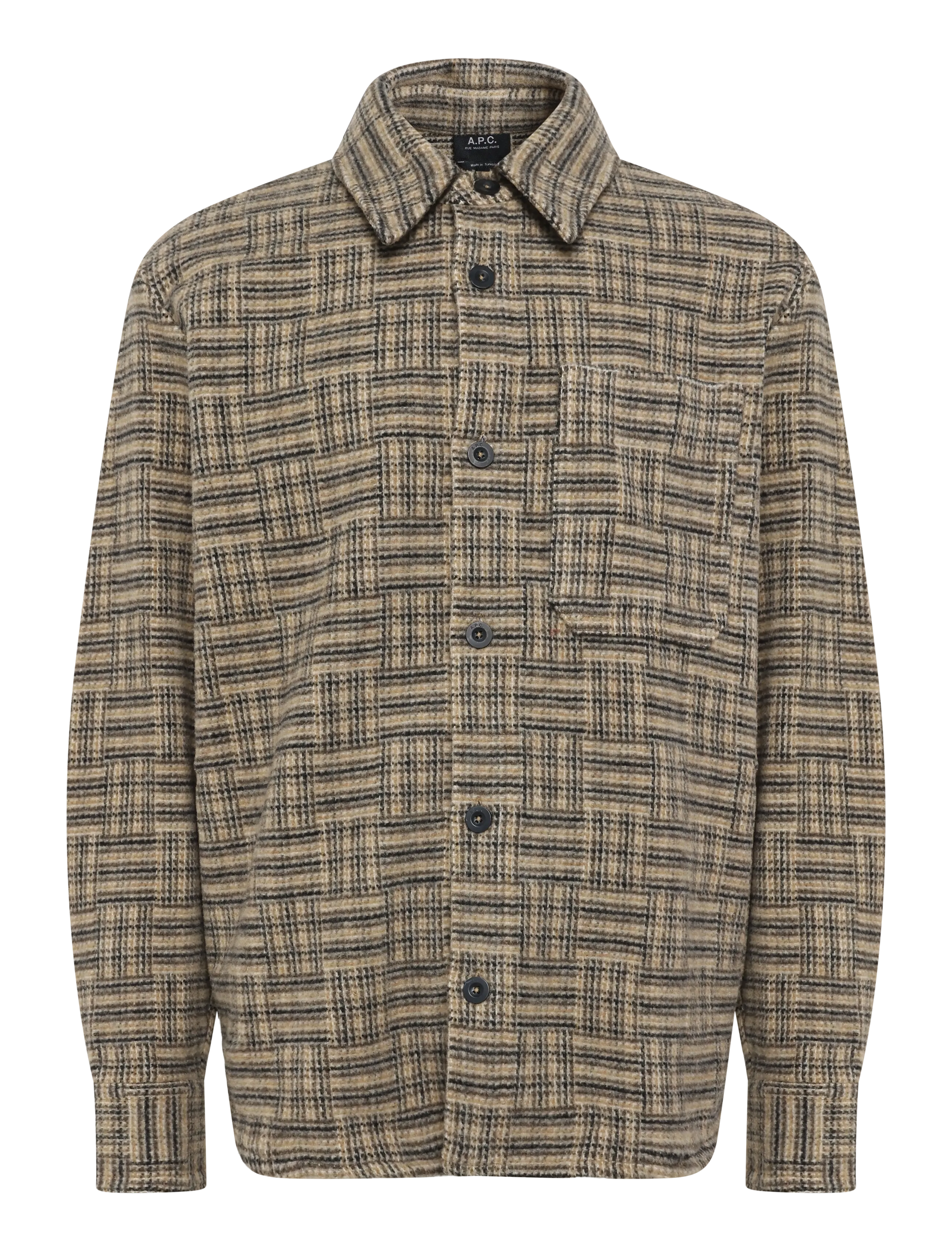 A.P.C. surchemise baptiste - Ytterkläder - BEIGE / beige