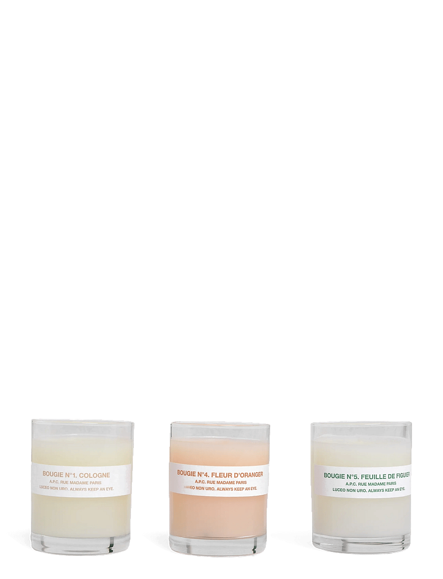 A.P.C. - kit 3 mini - vahast küünlad - centon - 0