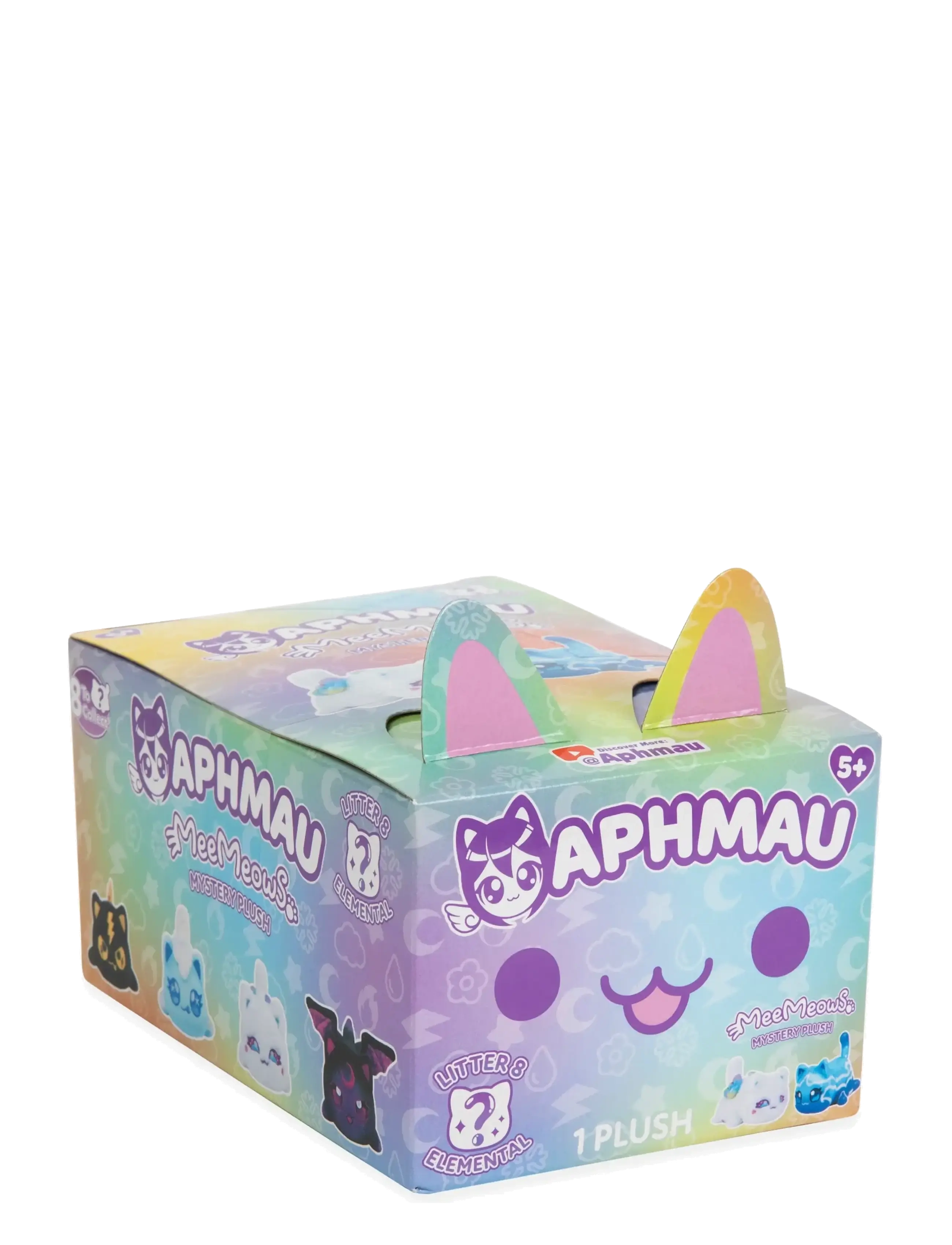 Aphmau Aphmau Mystery Meemeow Elemental Plush 15 CM Asst. - Tøjdyr - MUTI / multi