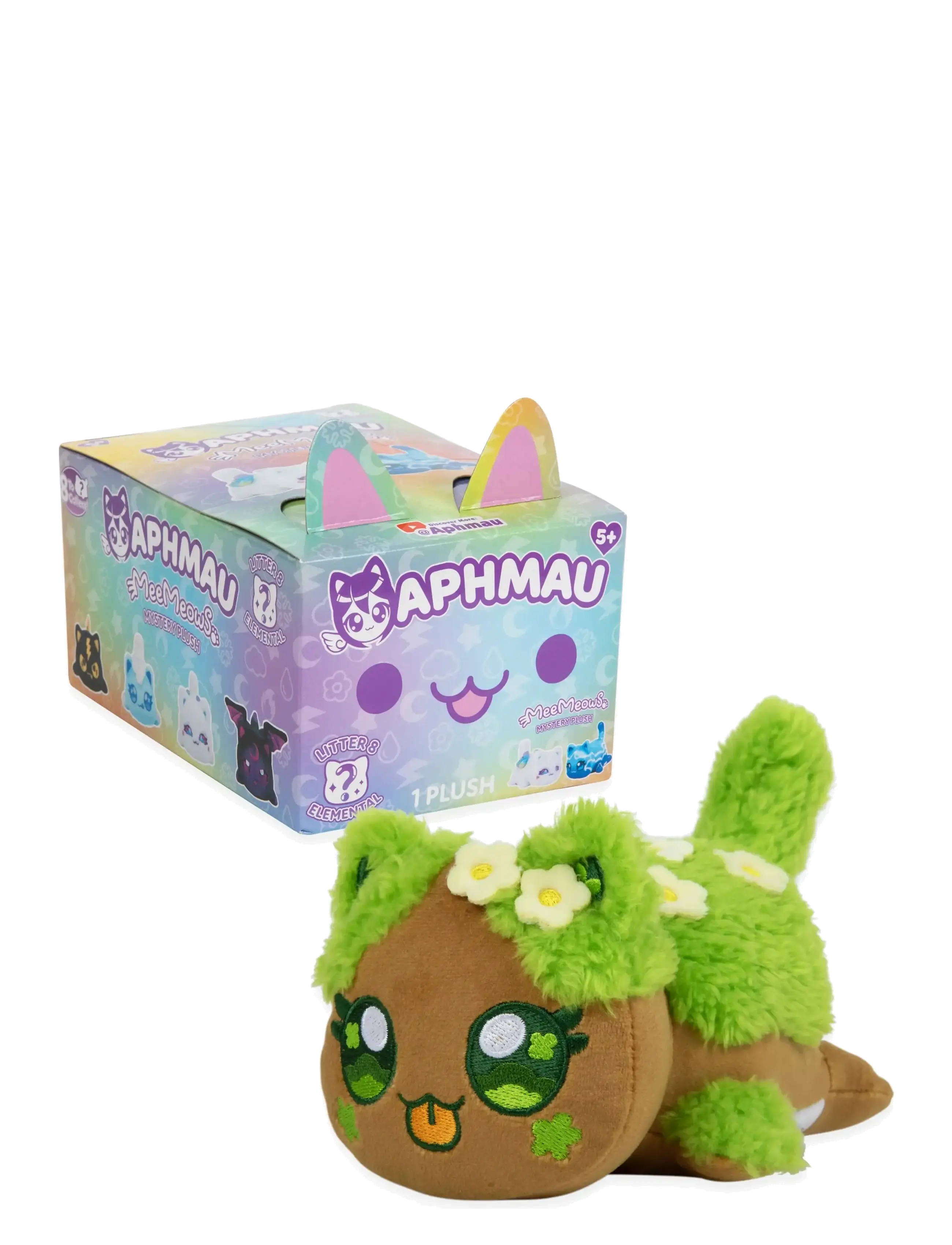Aphmau - Aphmau Mystery Meemeow Elemental Plush 15 CM Asst. - mjuka leksaker - muti - 3