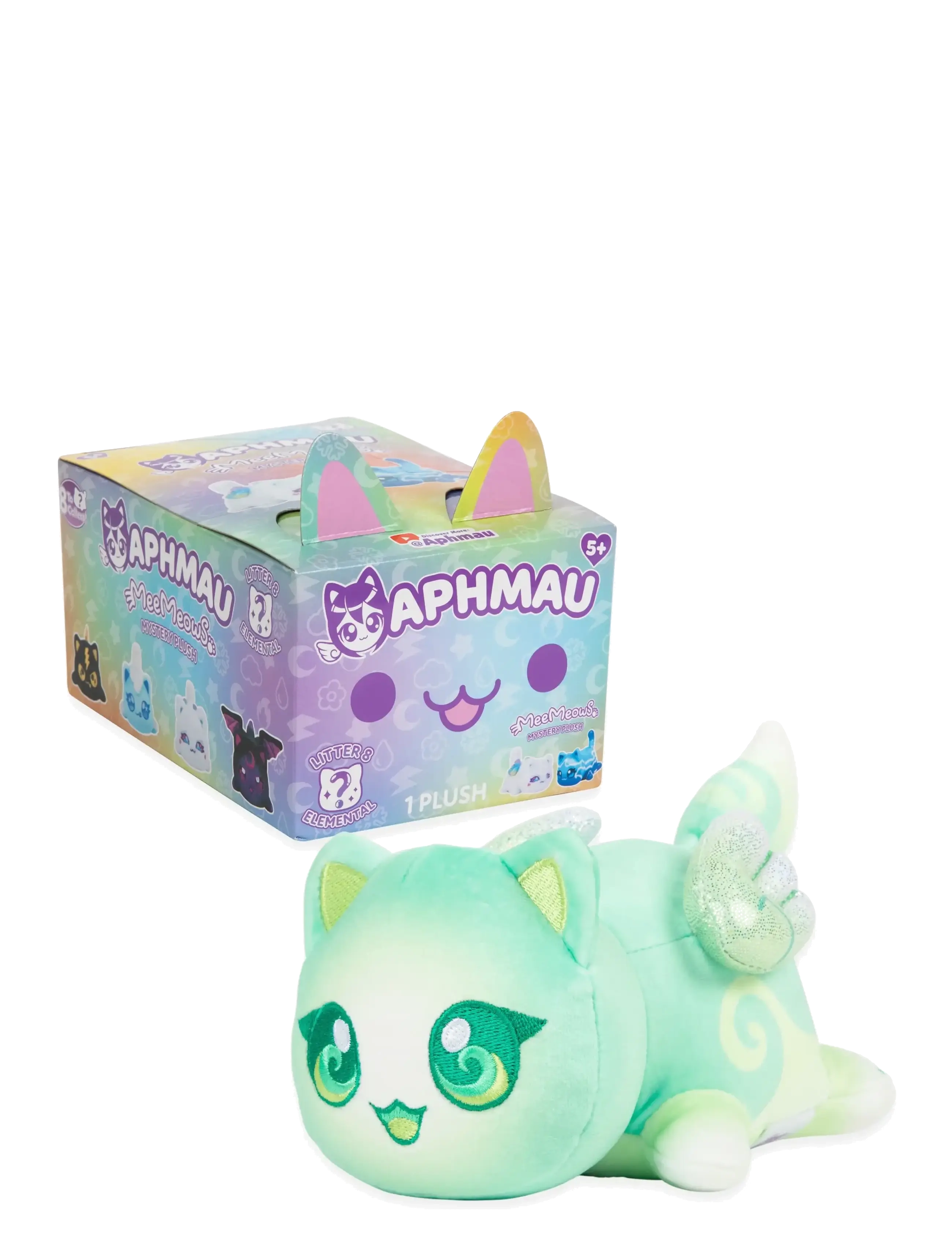 Aphmau - Aphmau Mystery Meemeow Elemental Plush 15 CM Asst. - mjuka leksaker - muti - 4