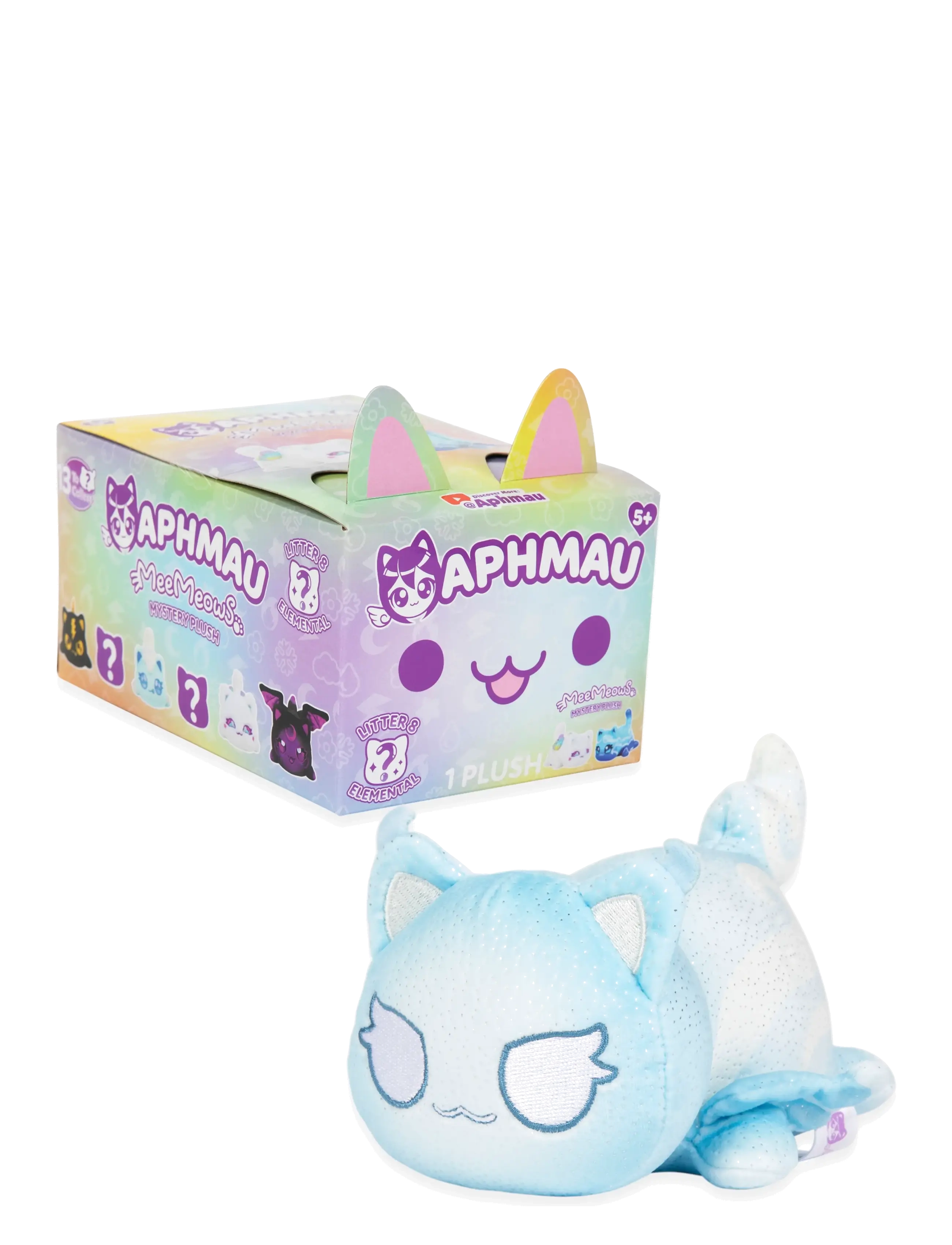 Aphmau - Aphmau Mystery Meemeow Elemental Plush 15 CM Asst. - bamser - muti - 4