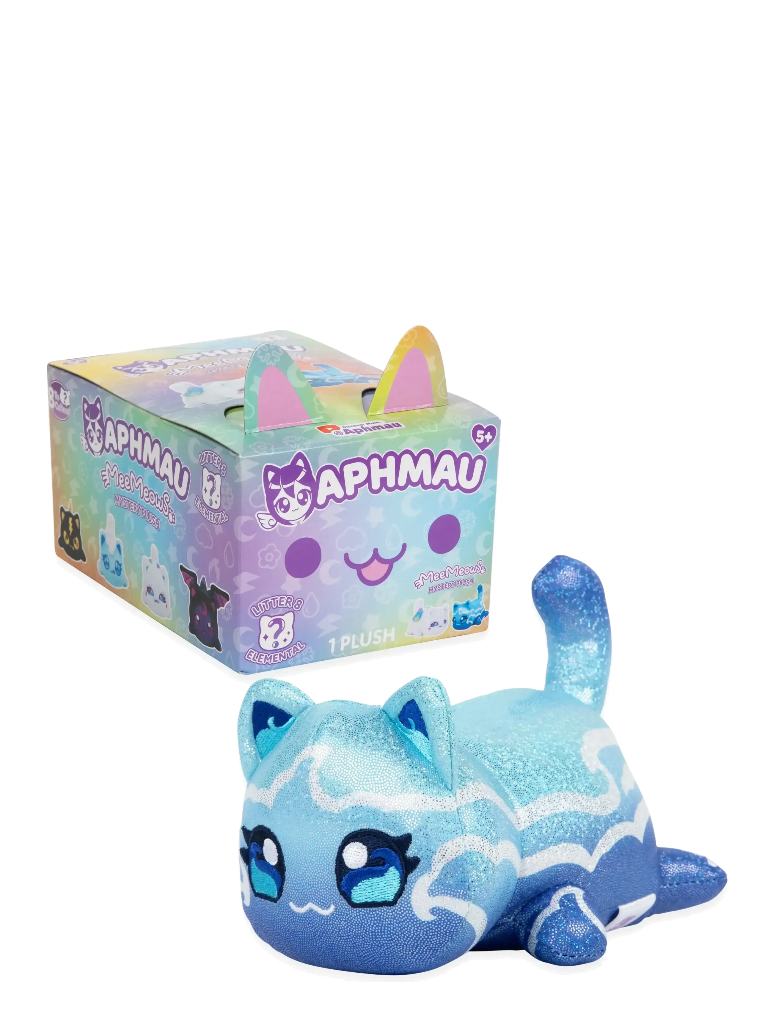 Aphmau - Aphmau Mystery Meemeow Elemental Plush 15 CM Asst. - mjuka leksaker - muti - 5