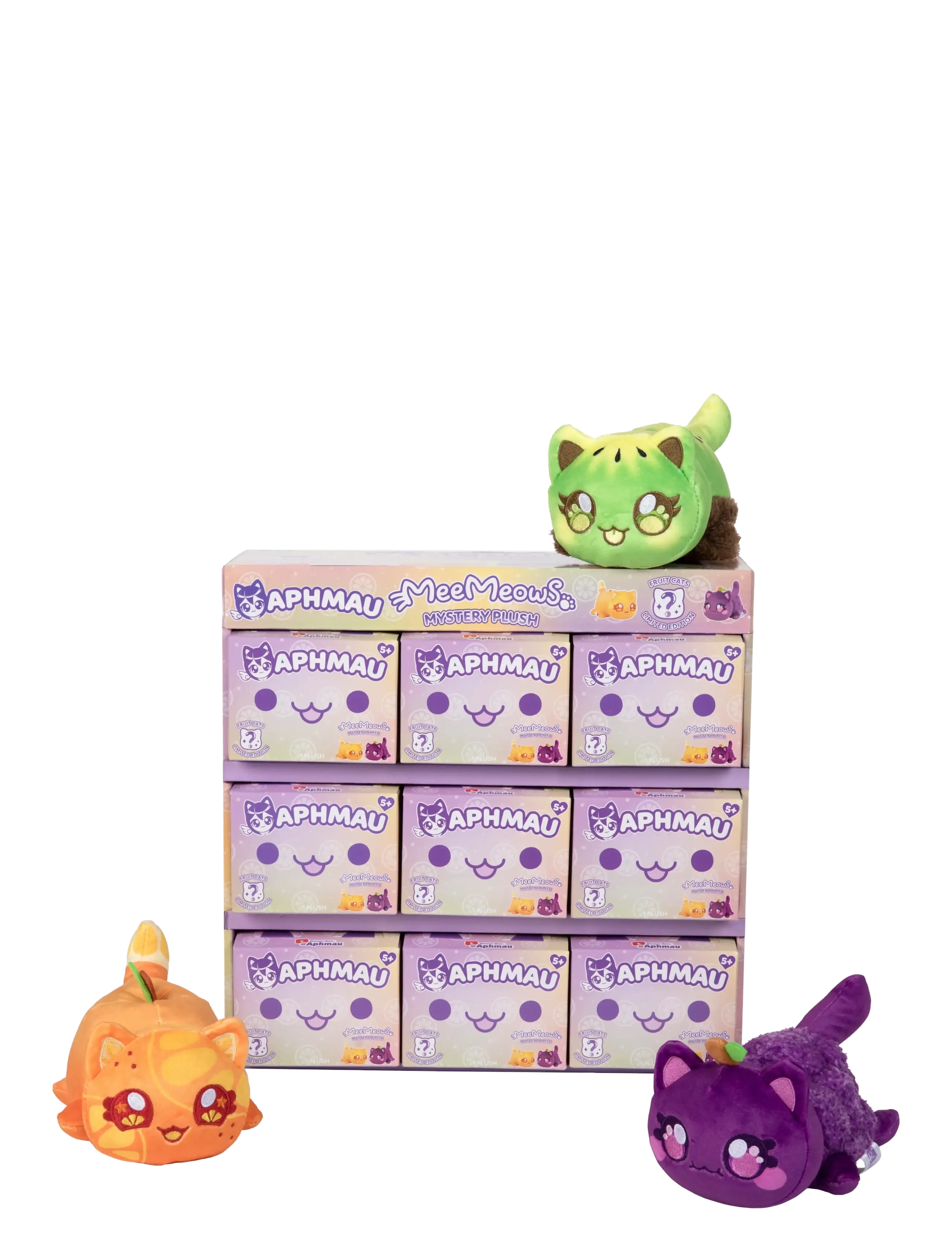 Aphmau - Aphmau Mystery Meemeow Fruit Plush 15 Cm Asst. - bamser - multi - 2