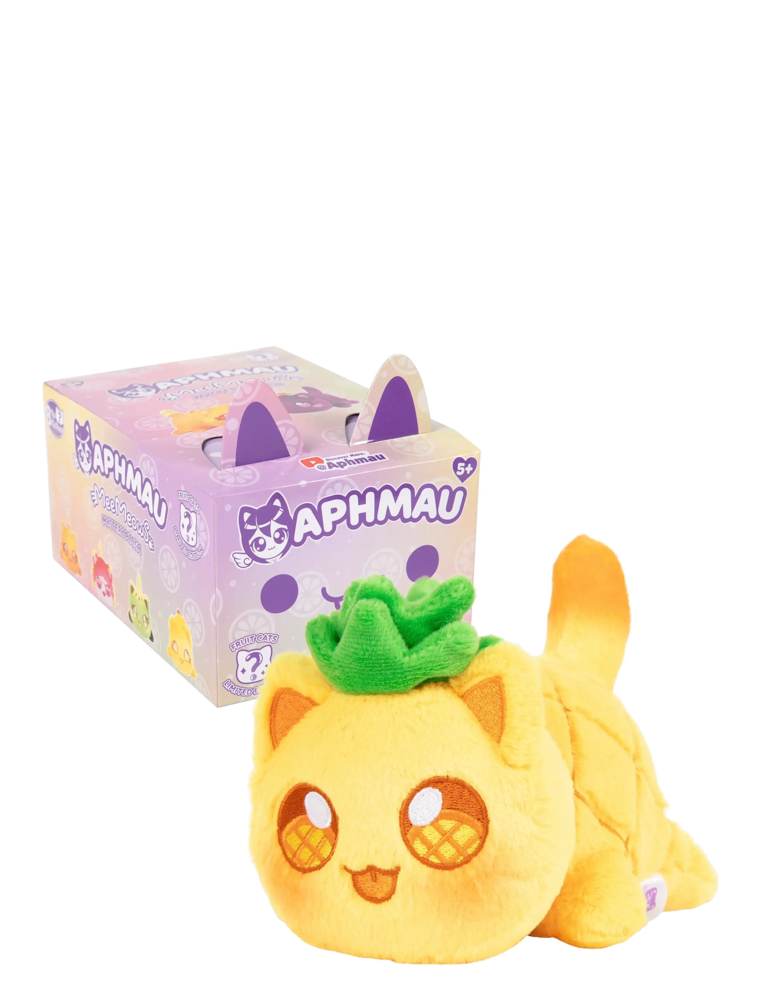 Aphmau - Aphmau Mystery Meemeow Fruit Plush 15 Cm Asst. - bamser - multi - 3