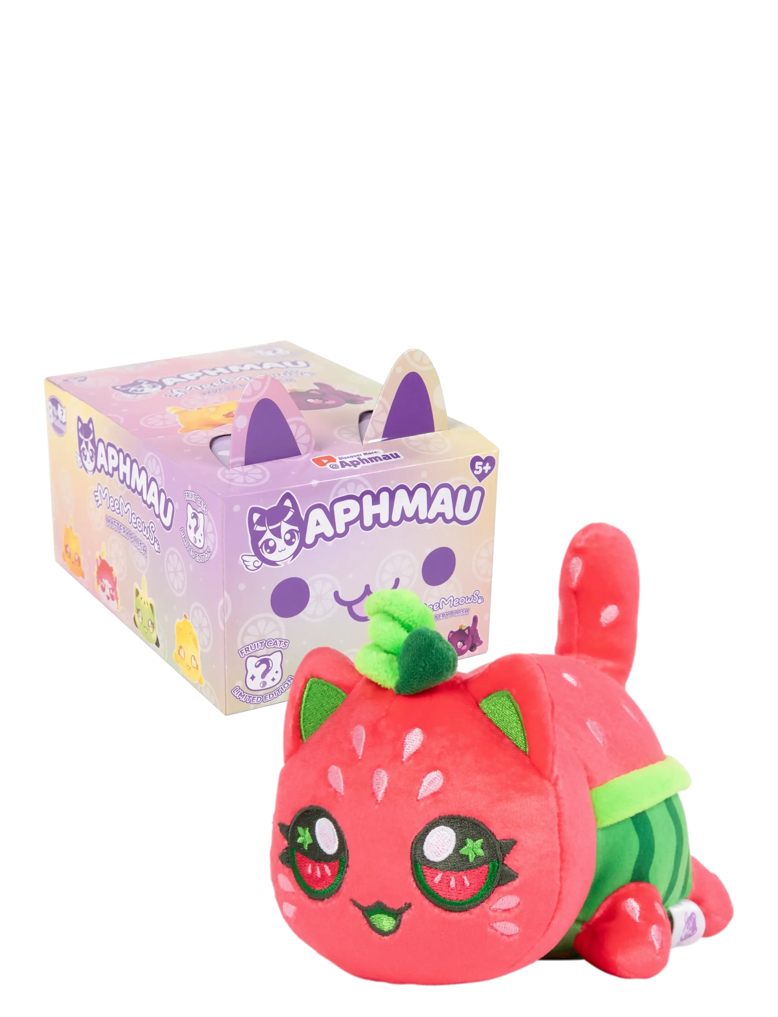 Aphmau - Aphmau Mystery Meemeow Fruit Plush 15 Cm Asst. - bamser - multi - 5