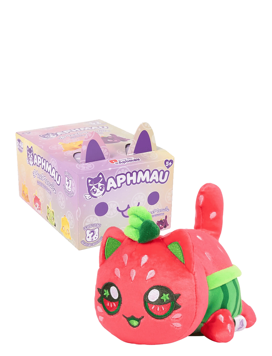 Aphmau - Aphmau Mystery Meemeow Fruit Plush 15 Cm Asst. - mjuka leksaker - multi - 5