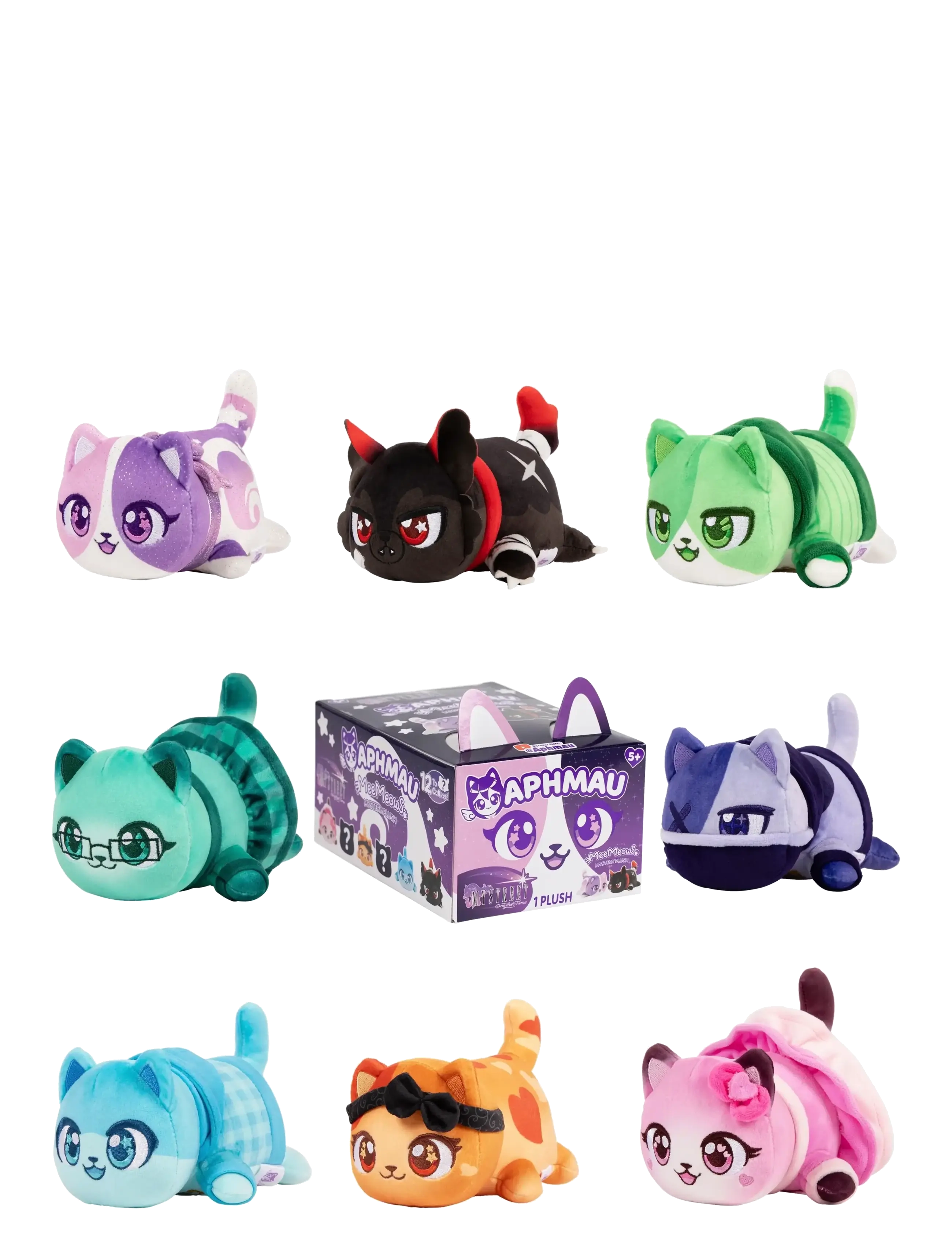 Aphmau Aphmau Mystery Meemeow Mystreet Plush 15cm Asst. - Aphmau - MULTI / multi