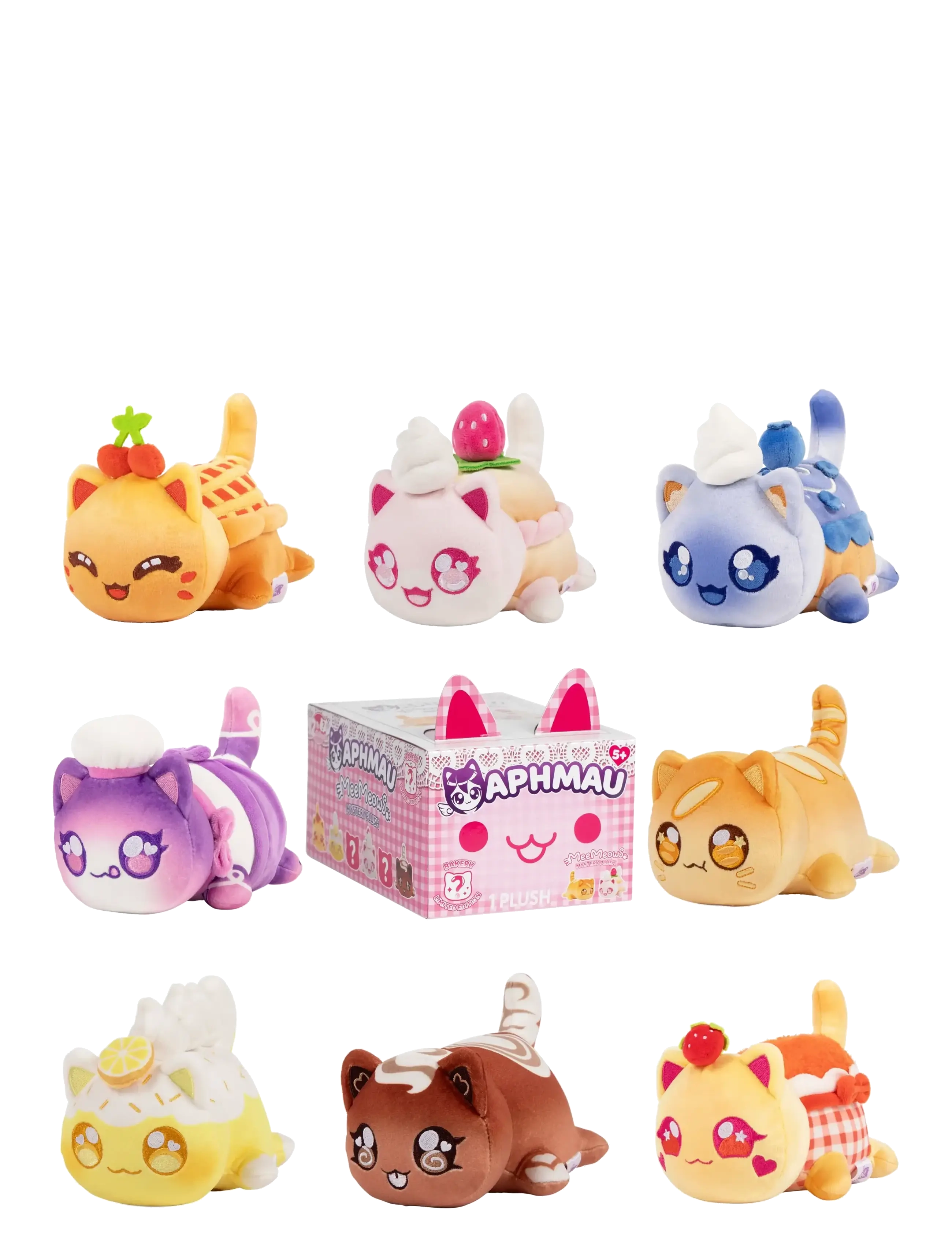 Aphmau - Aphmau Mystery Meemeow Bakery Plush 15cm Asst. - blindbokse - multi - 2
