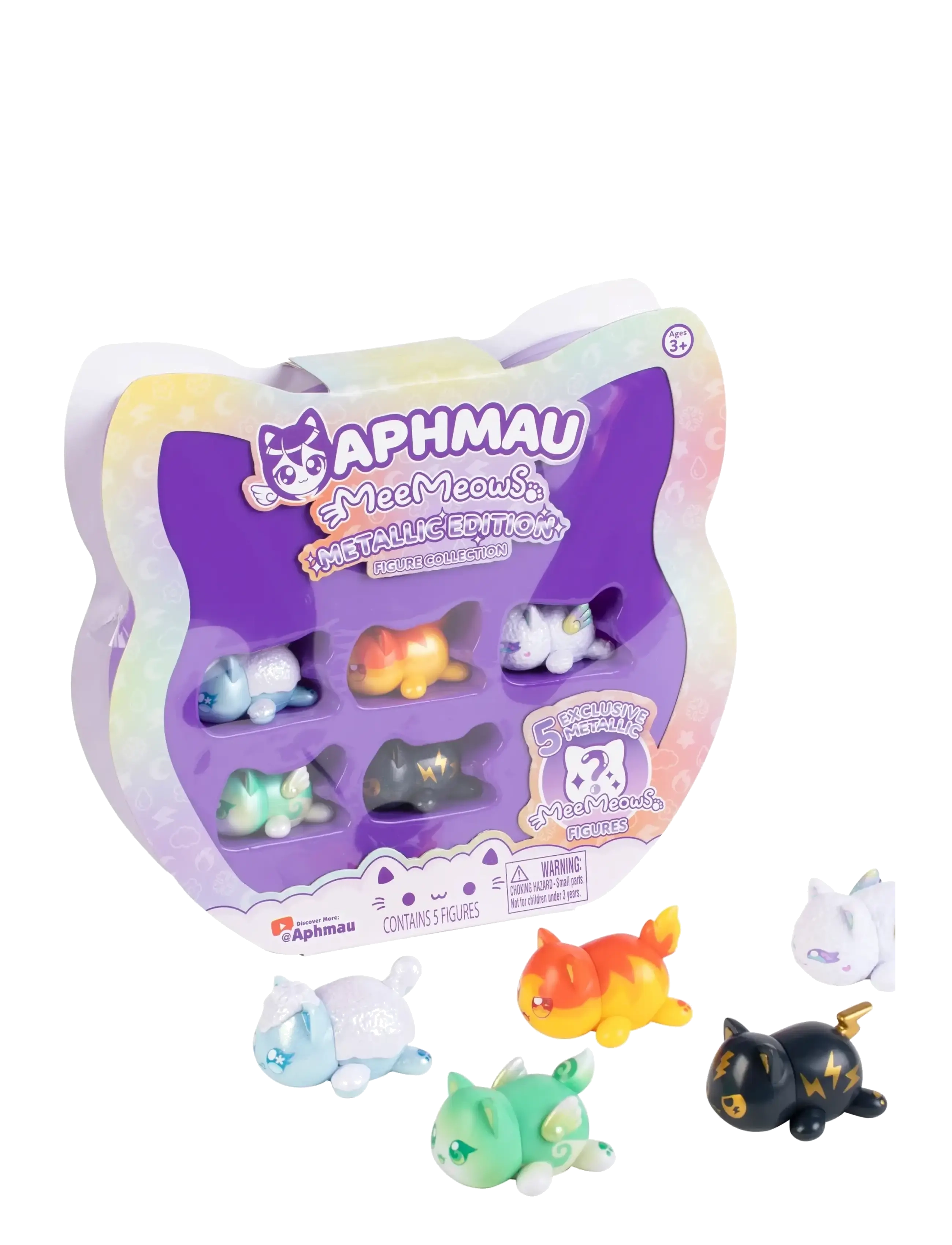Aphmau Aphmau Mystery Meemeow Multipack Elemental 5 Pack - Julegave - MUTI / multi