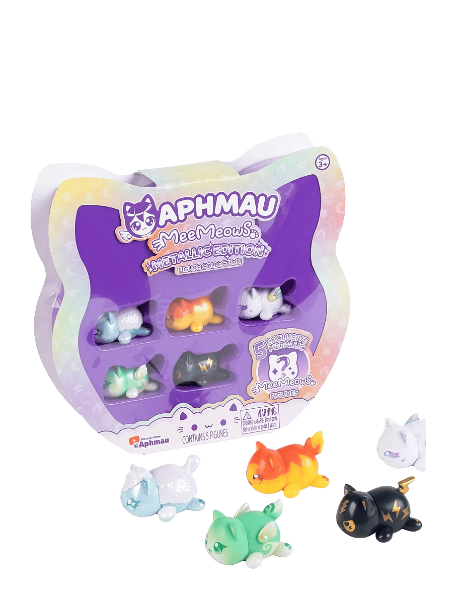 Aphmau - Aphmau Mystery Meemeow Multipack Elemental 5 Pack - dýr - muti - 1
