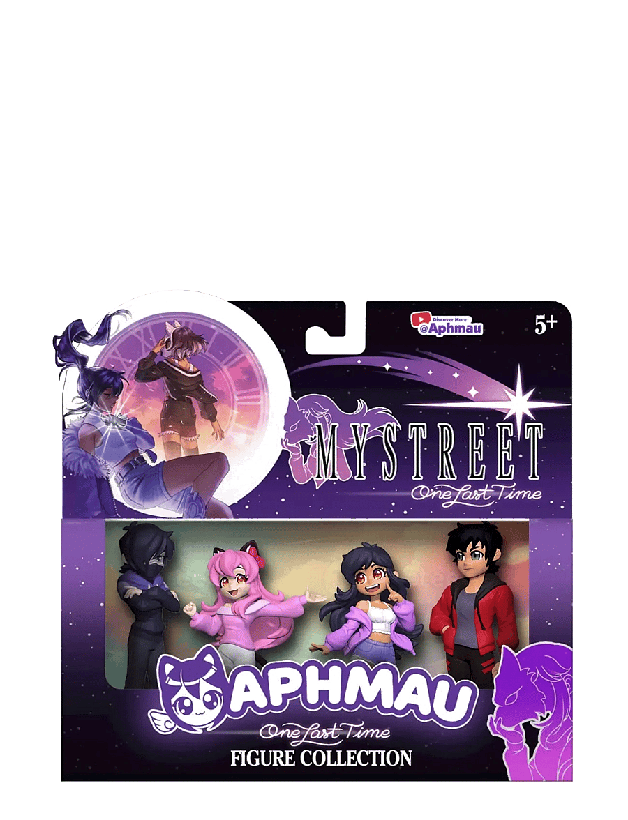 Aphmau - Aphmau Mystreet Collector Figure 9cm 4-Pack Set - actionfigurer - multi - 0