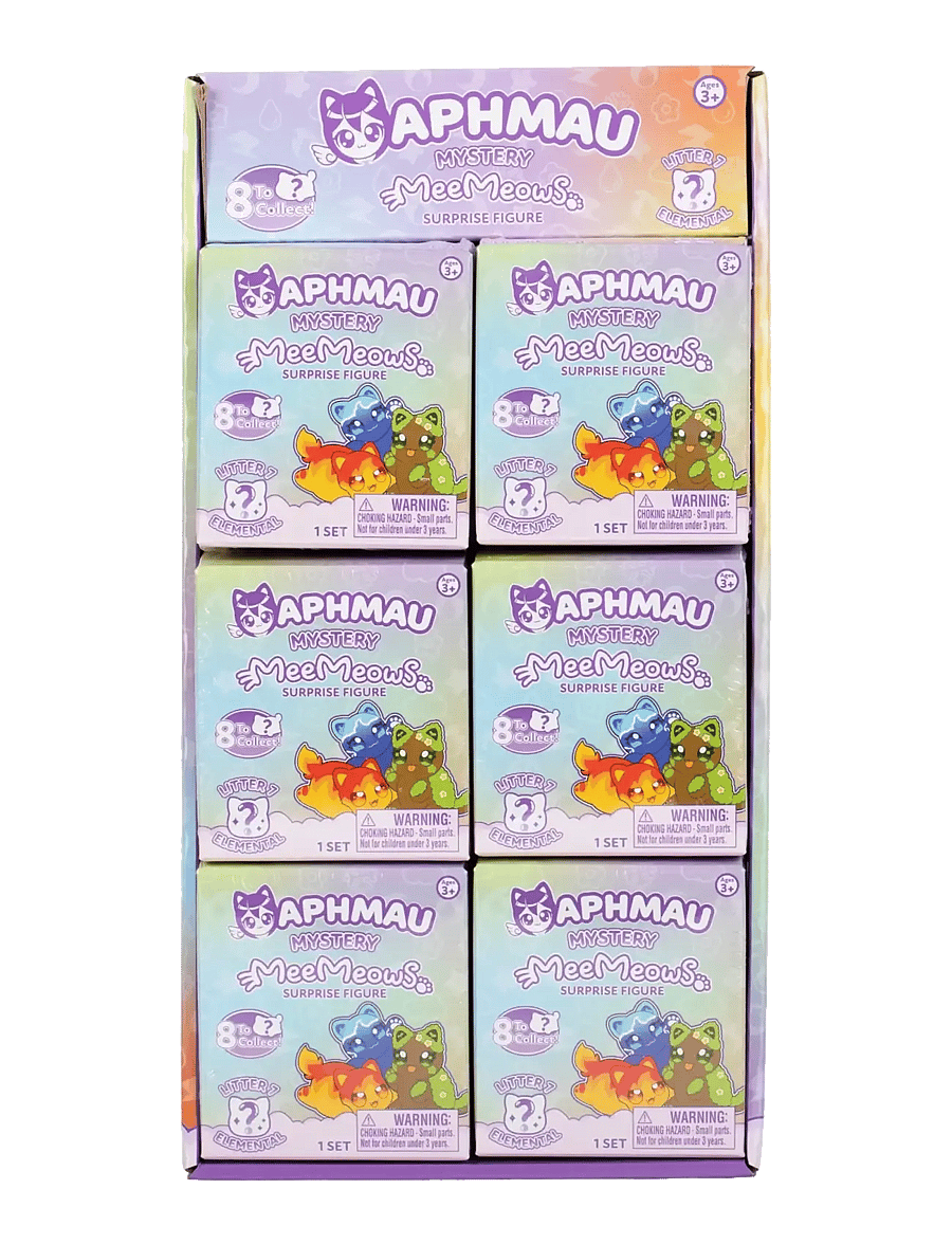 Aphmau - Aphmau Mystery Figures Elemental In CDU Asst. - legesæt - muti - 4