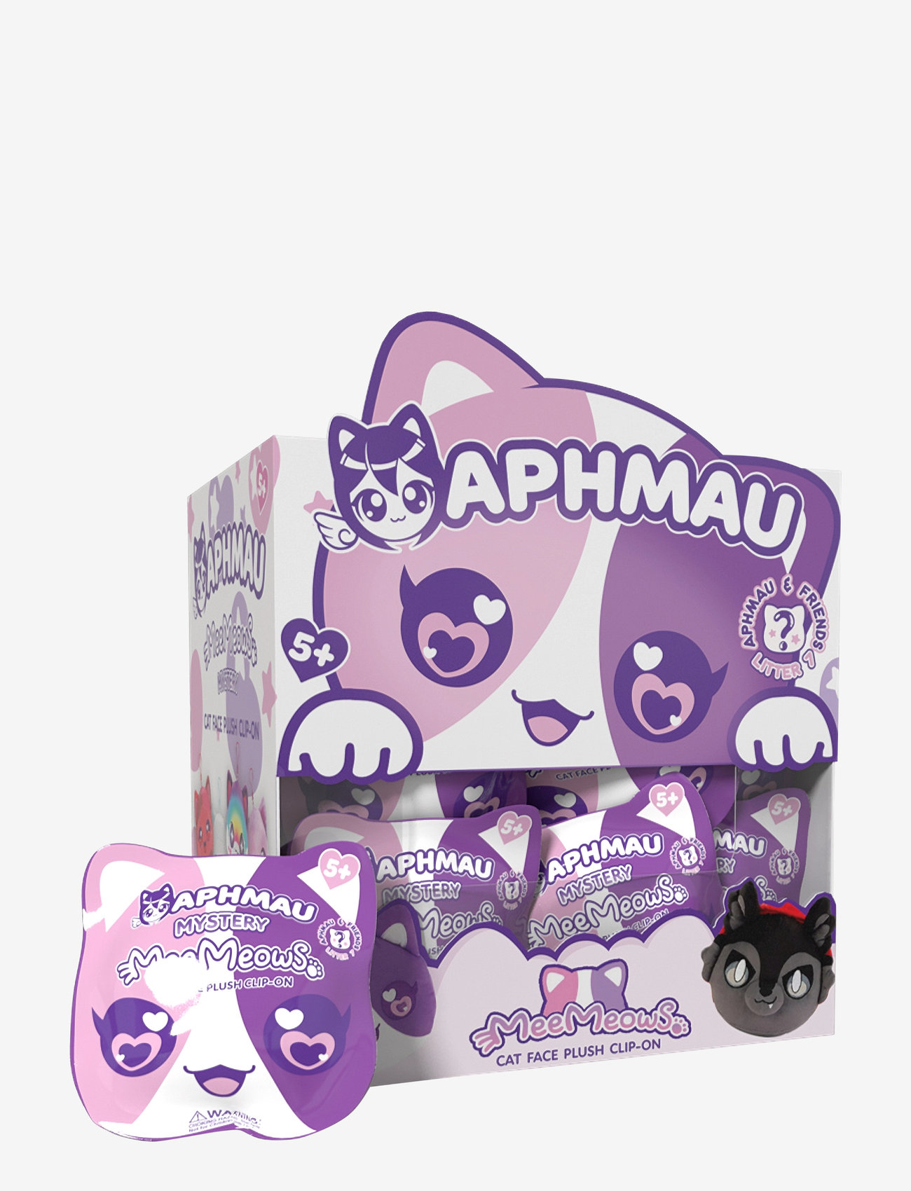 Aphmau - Aphmau And Friends Clip-Ons in CDU Asst. - assorted colors - 0