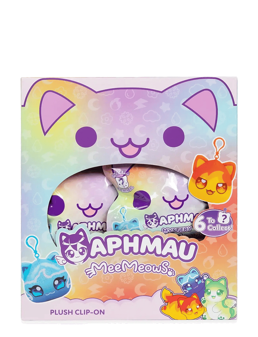 Aphmau - Aphmau Elemental Plush Clip-Ons In CDU Asst. - actionfigurer - muti - 0