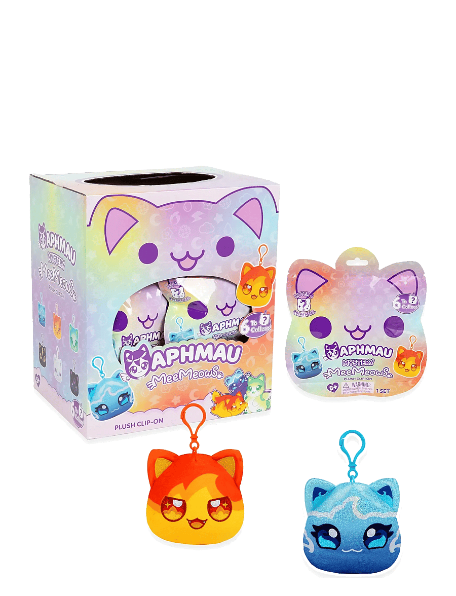 Aphmau - Aphmau Elemental Plush Clip-Ons In CDU Asst. - actionfigurer - muti - 1